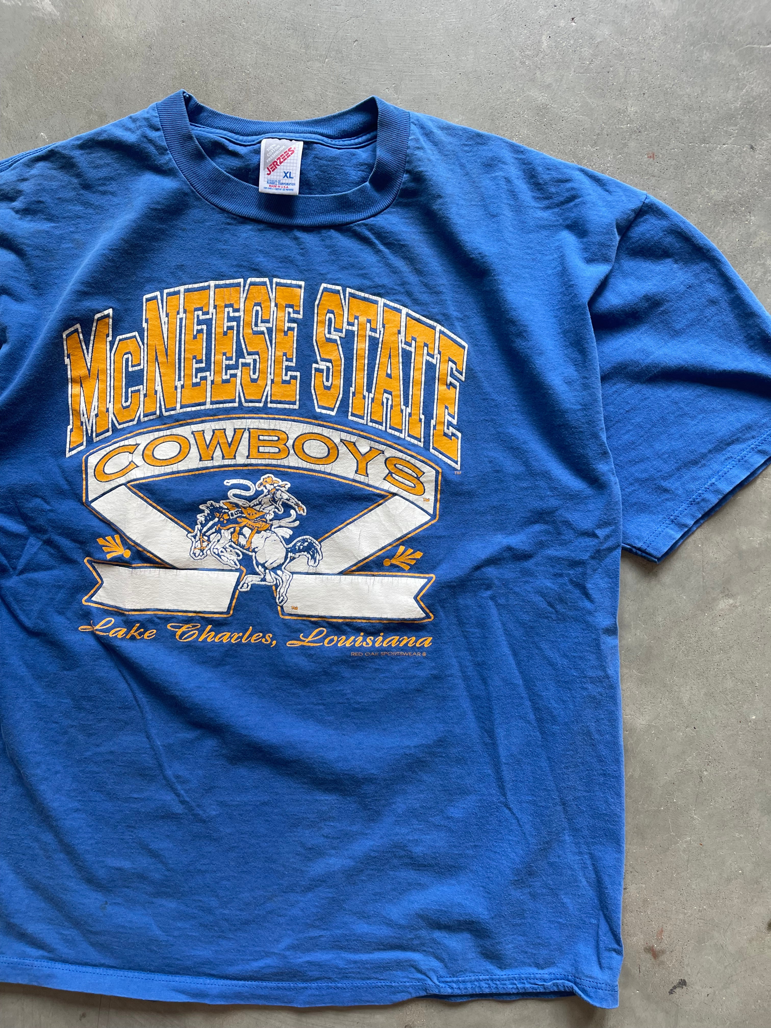 Vintage Mcneese State Cowboys T-Shirt (XL)