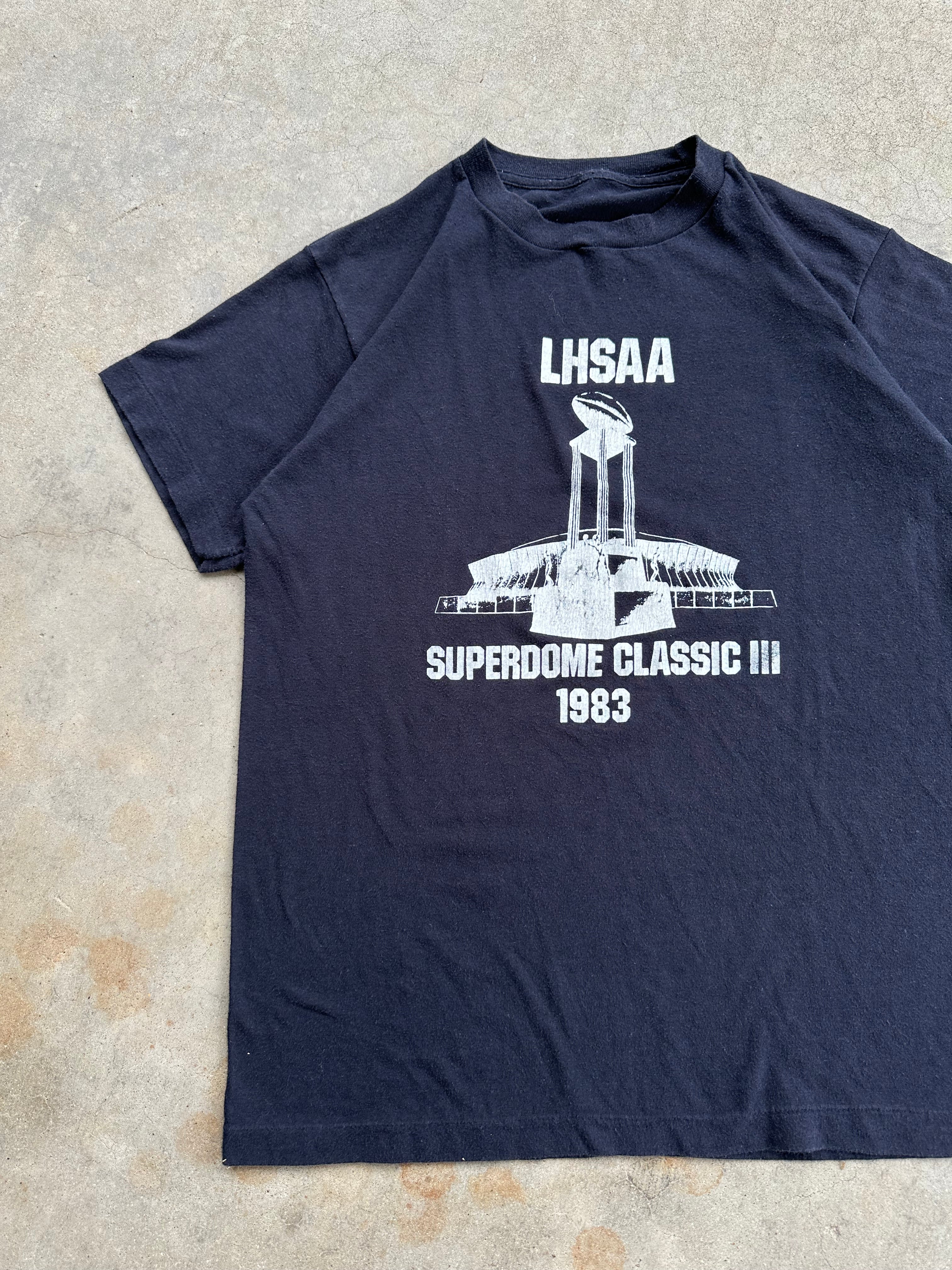 1983 Louisiana Highschool Superdome Classic T-Shirt (S)