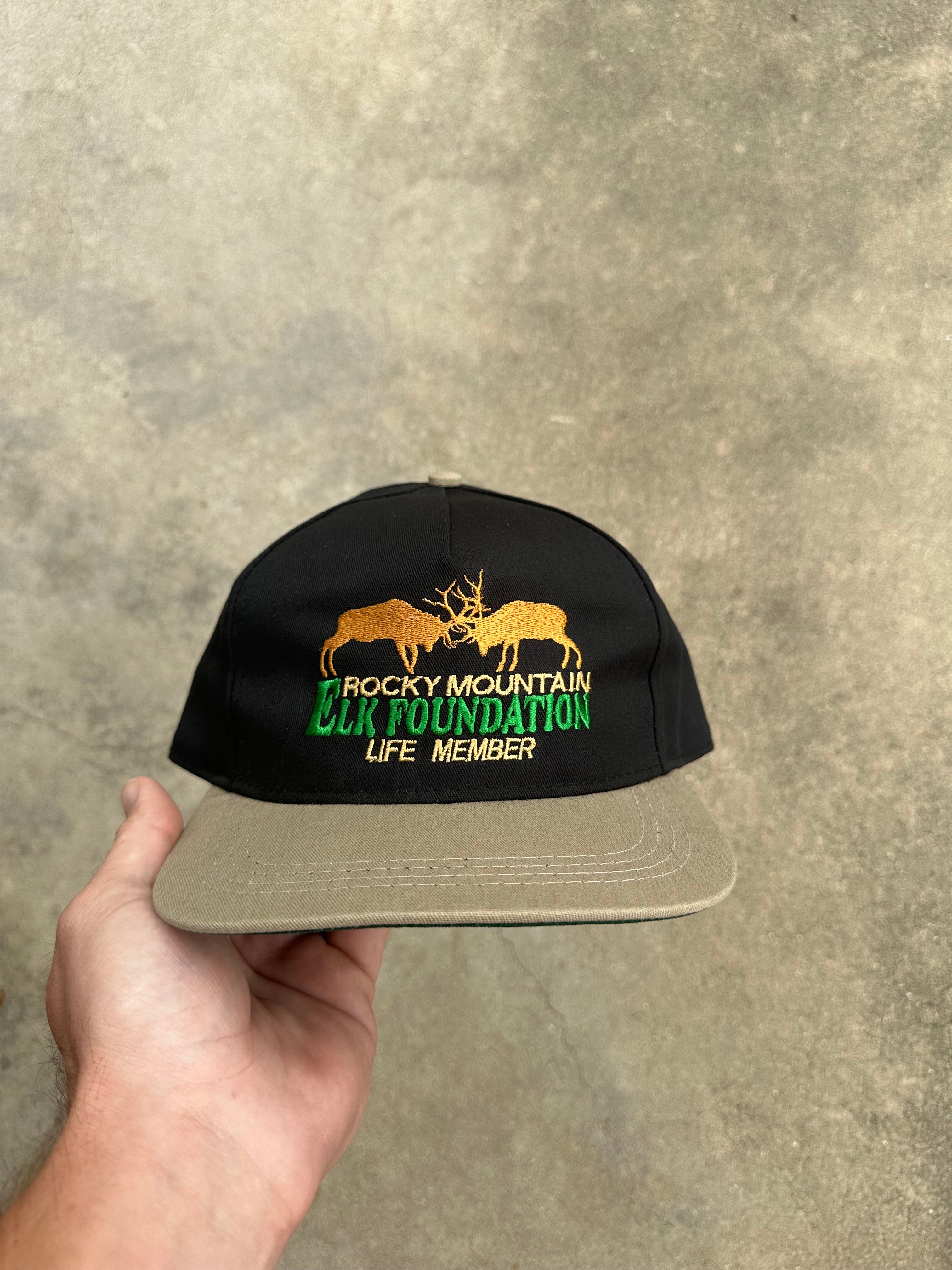 1990s Rocky Mountain Elk Foundation Strapback