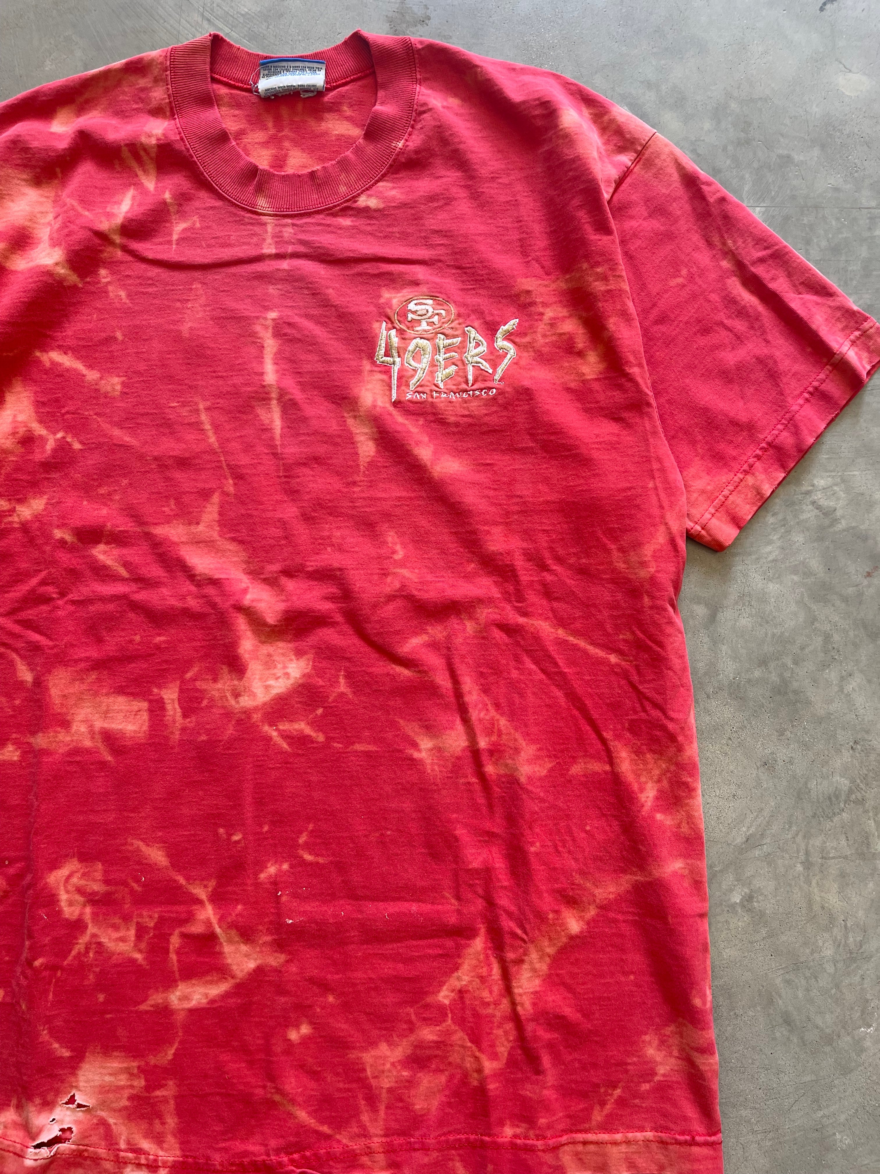 Vintage Distressed San Francisco 49’ers T-Shirt (XL)