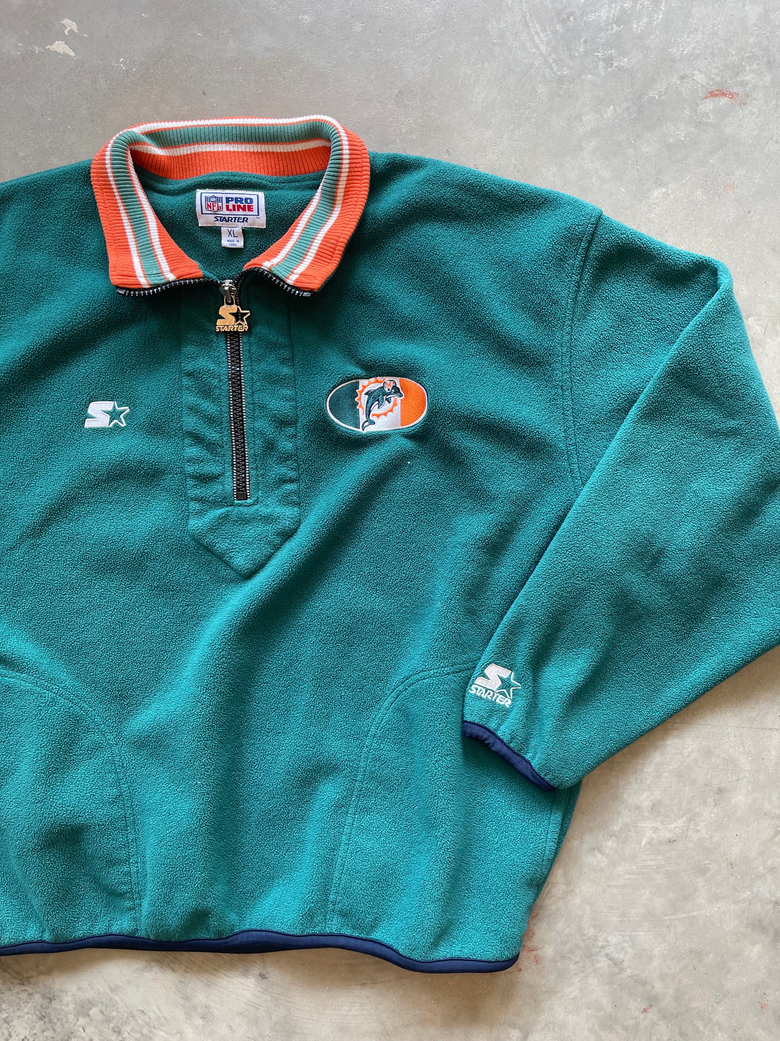 1990’s Miami Dolphins Fleece Quarter-Zip (XL)