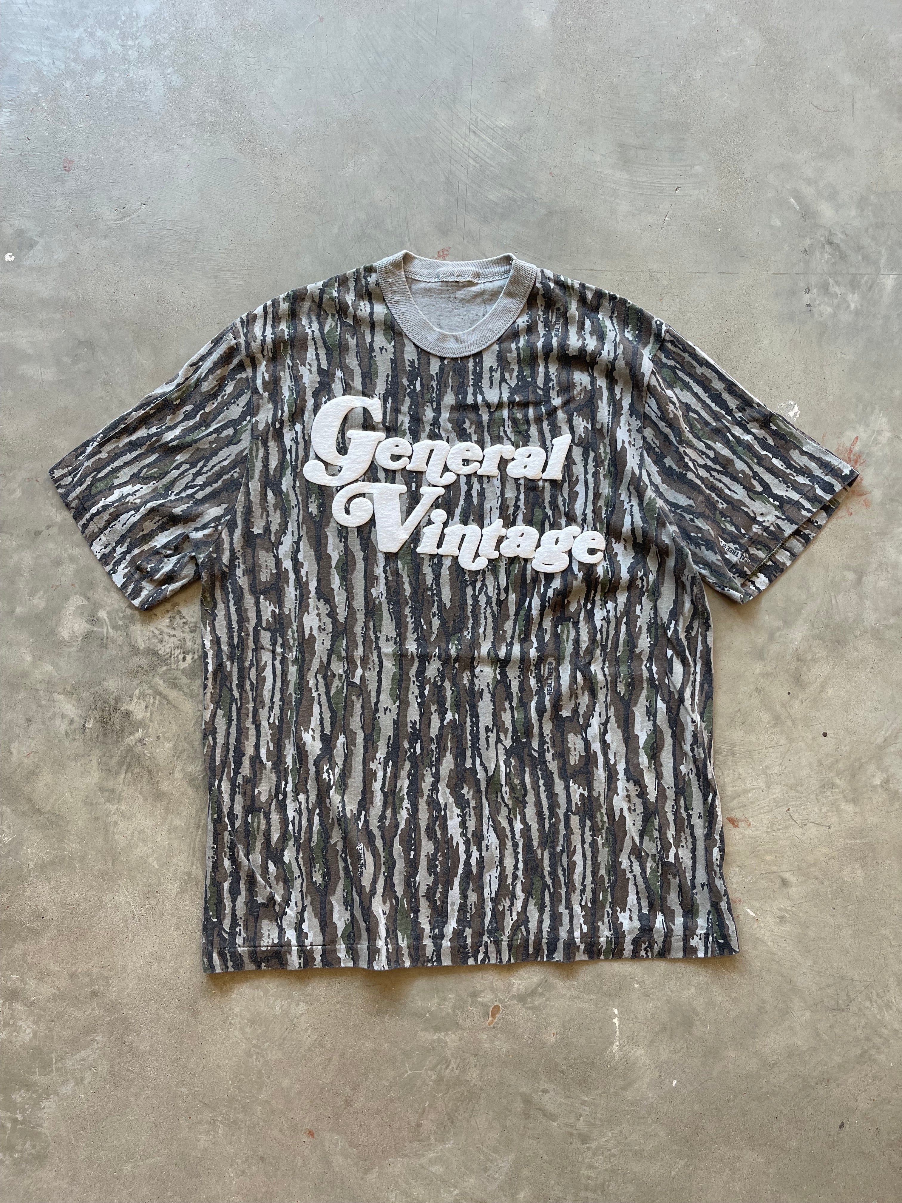 General Vintage Camo Puff Print Shirt (S)