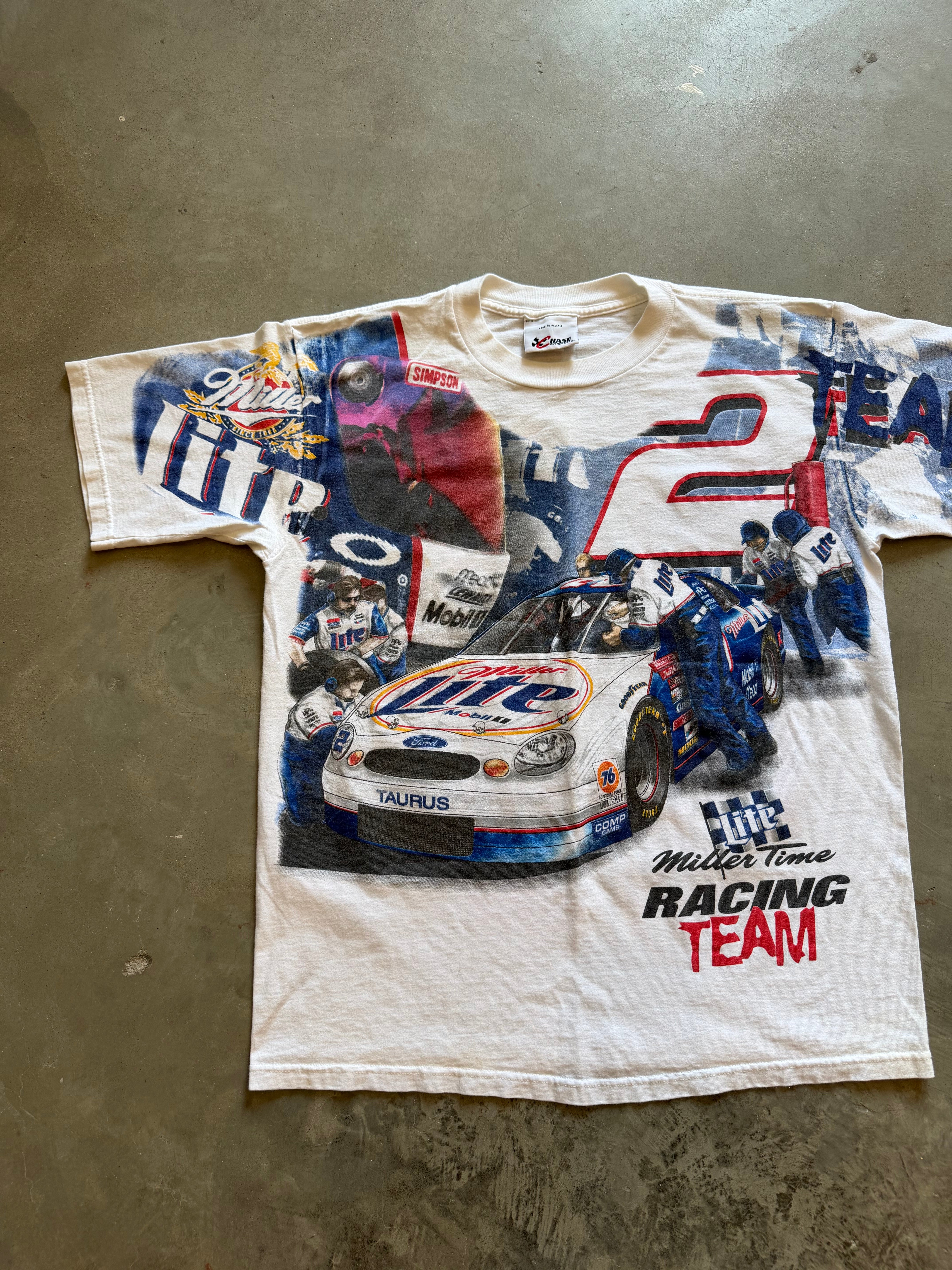 1999 Miller Lite Racing Team AOP T-Shirt (L)
