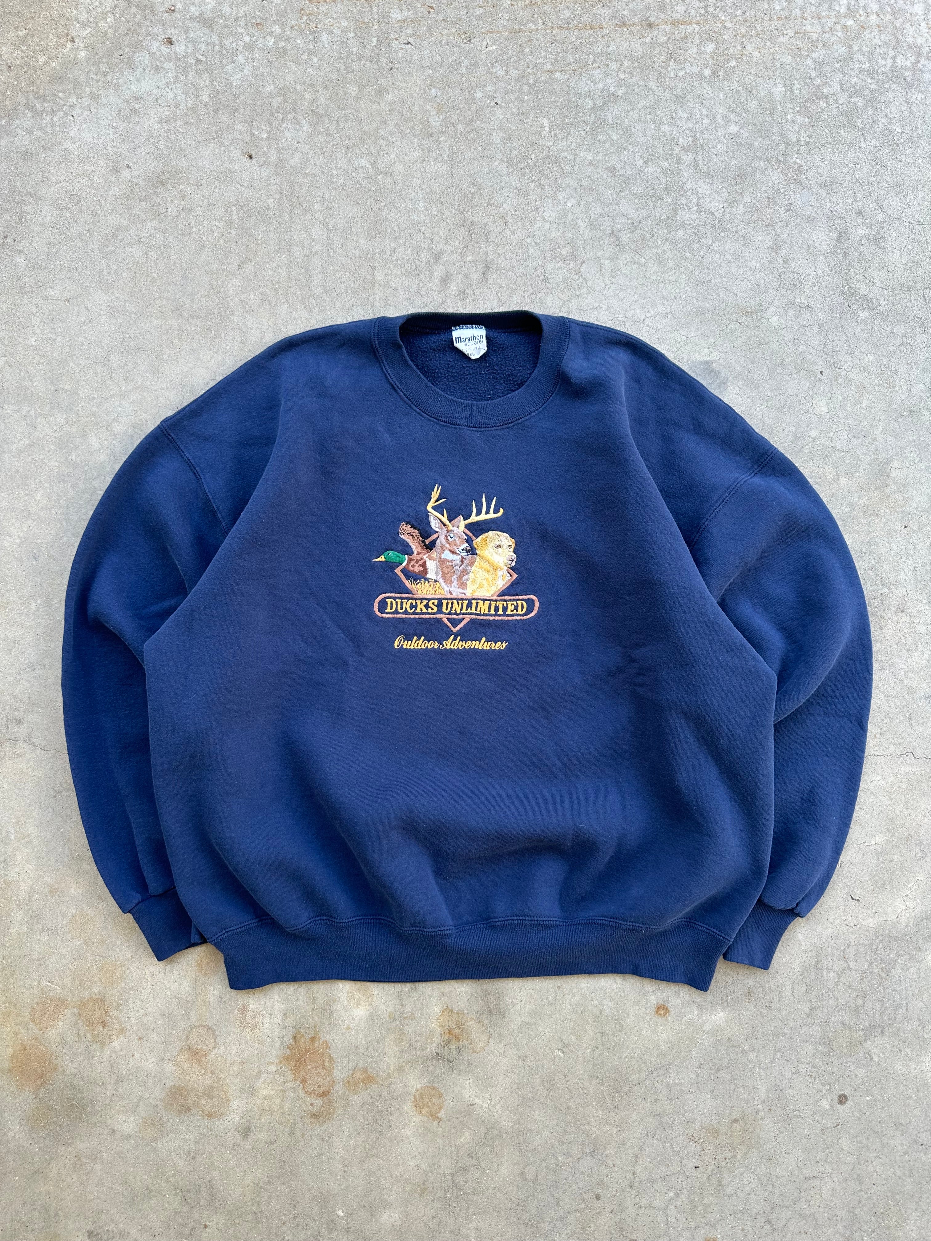 Vintage Ducks Unlimited Crewneck (XL/XXL)