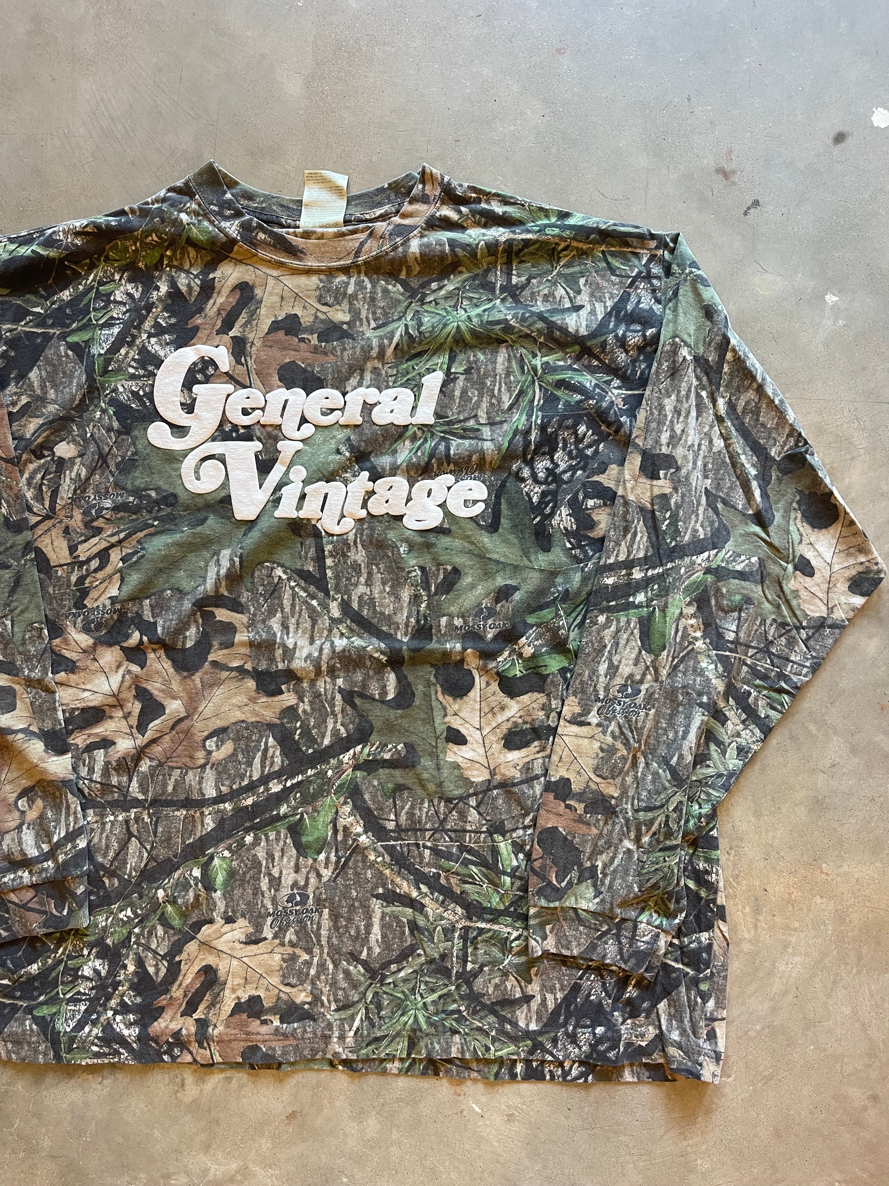 General Vintage Camo Puff Print Shirt (3XL)