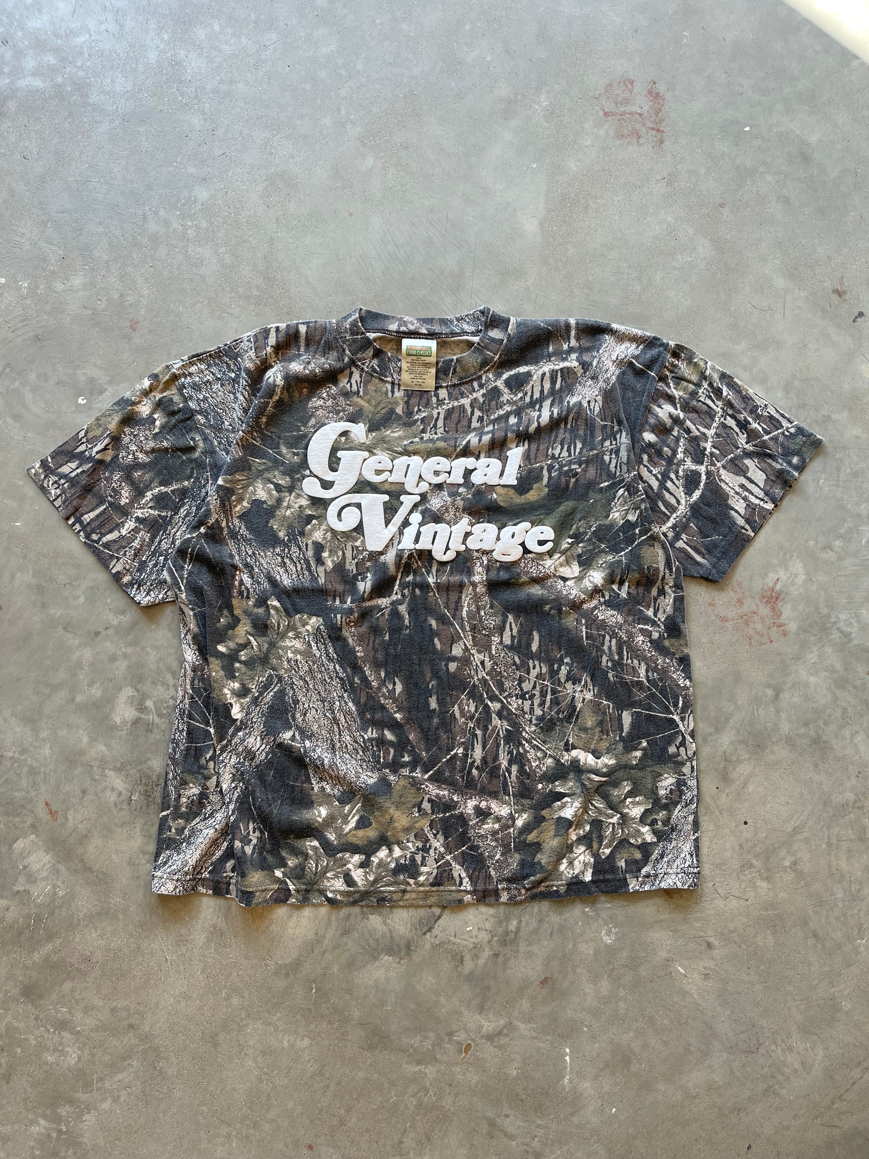 General Vintage Camo Puff Print Shirt (2XL)