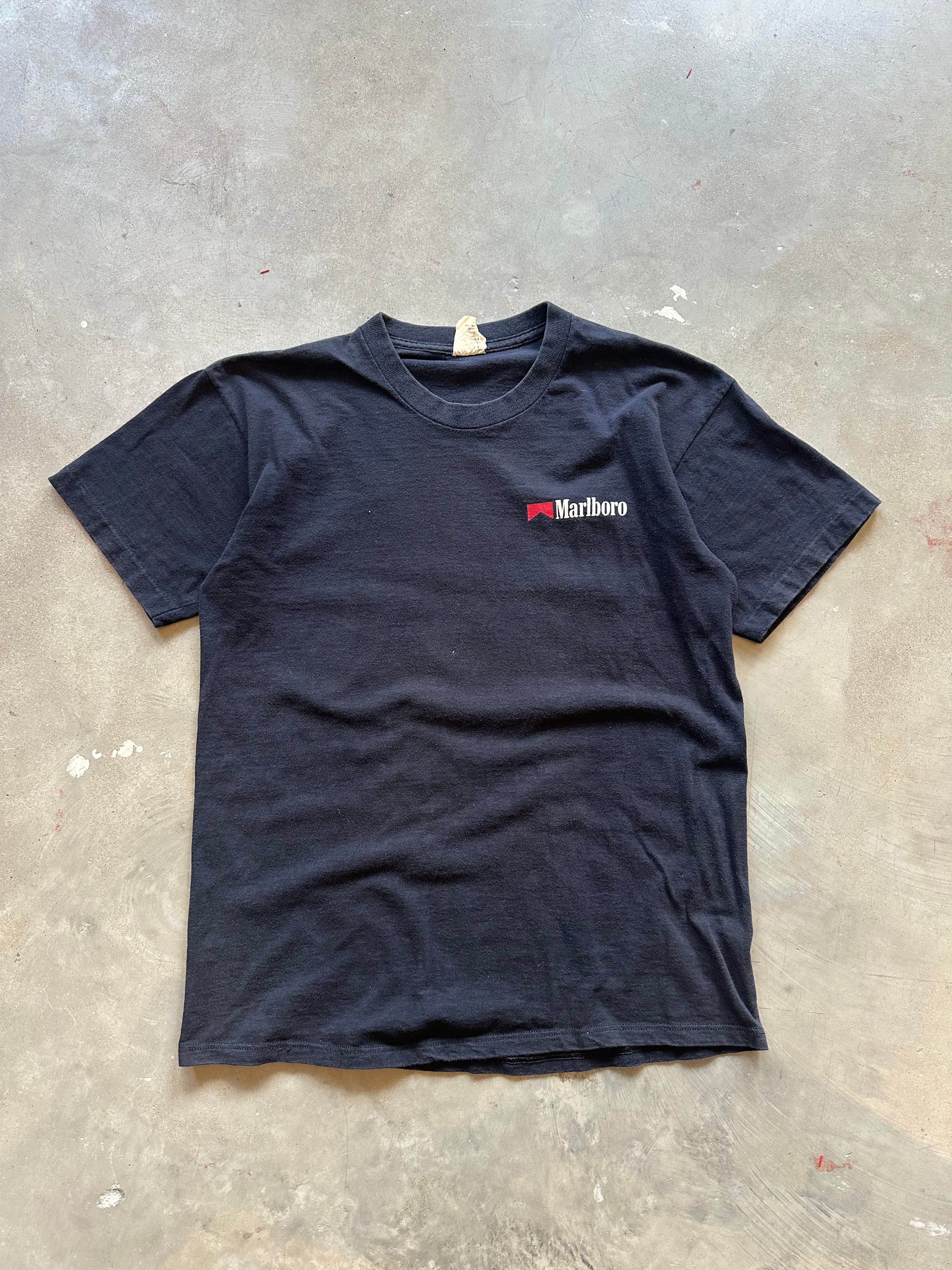 1990s Marlboro Wild West Cowboy T-Shirt (M)