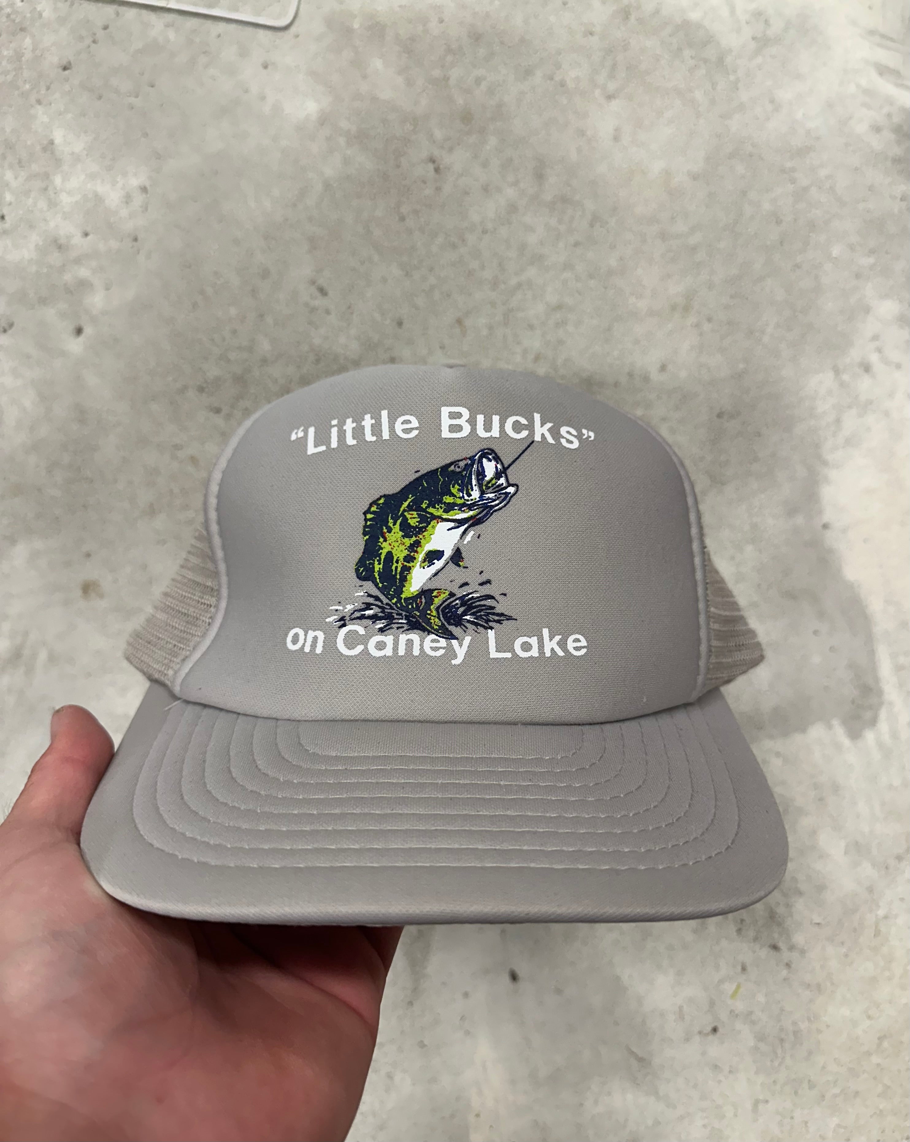 Vintage Little Bucks Caney Lake Trucker Hat