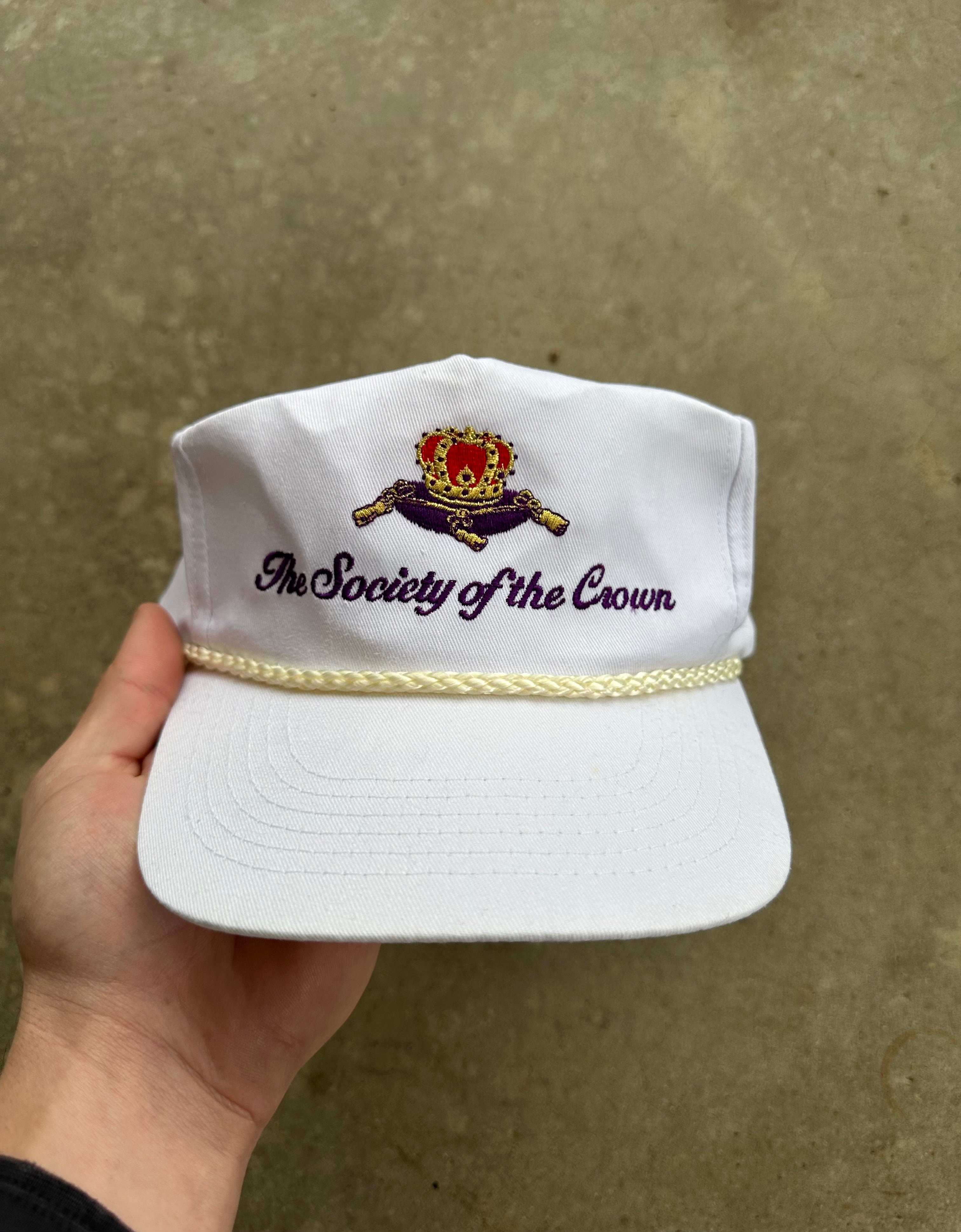 1990s Crown Royal Rope Hat