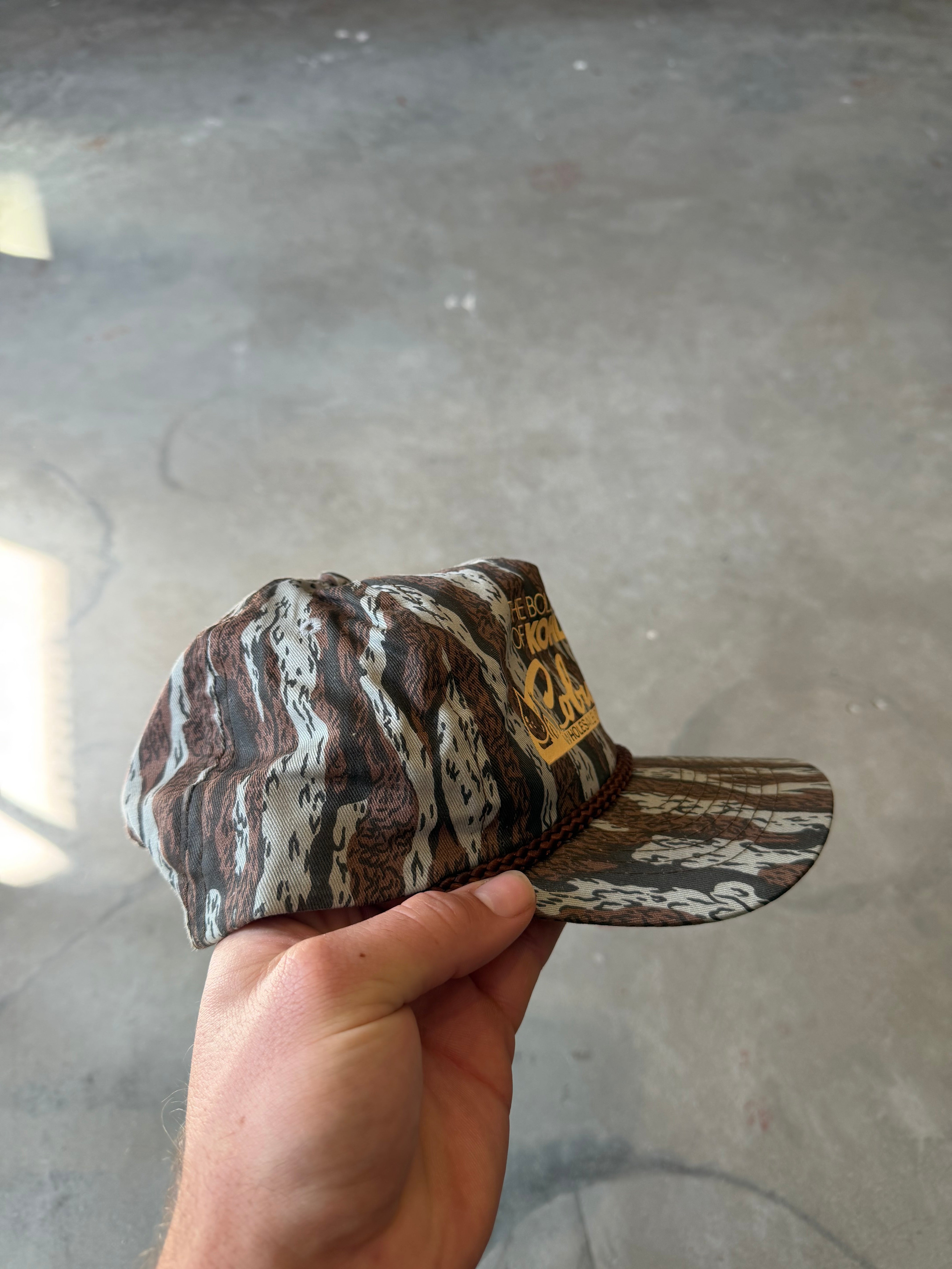 Vintage Camo Rope Hat