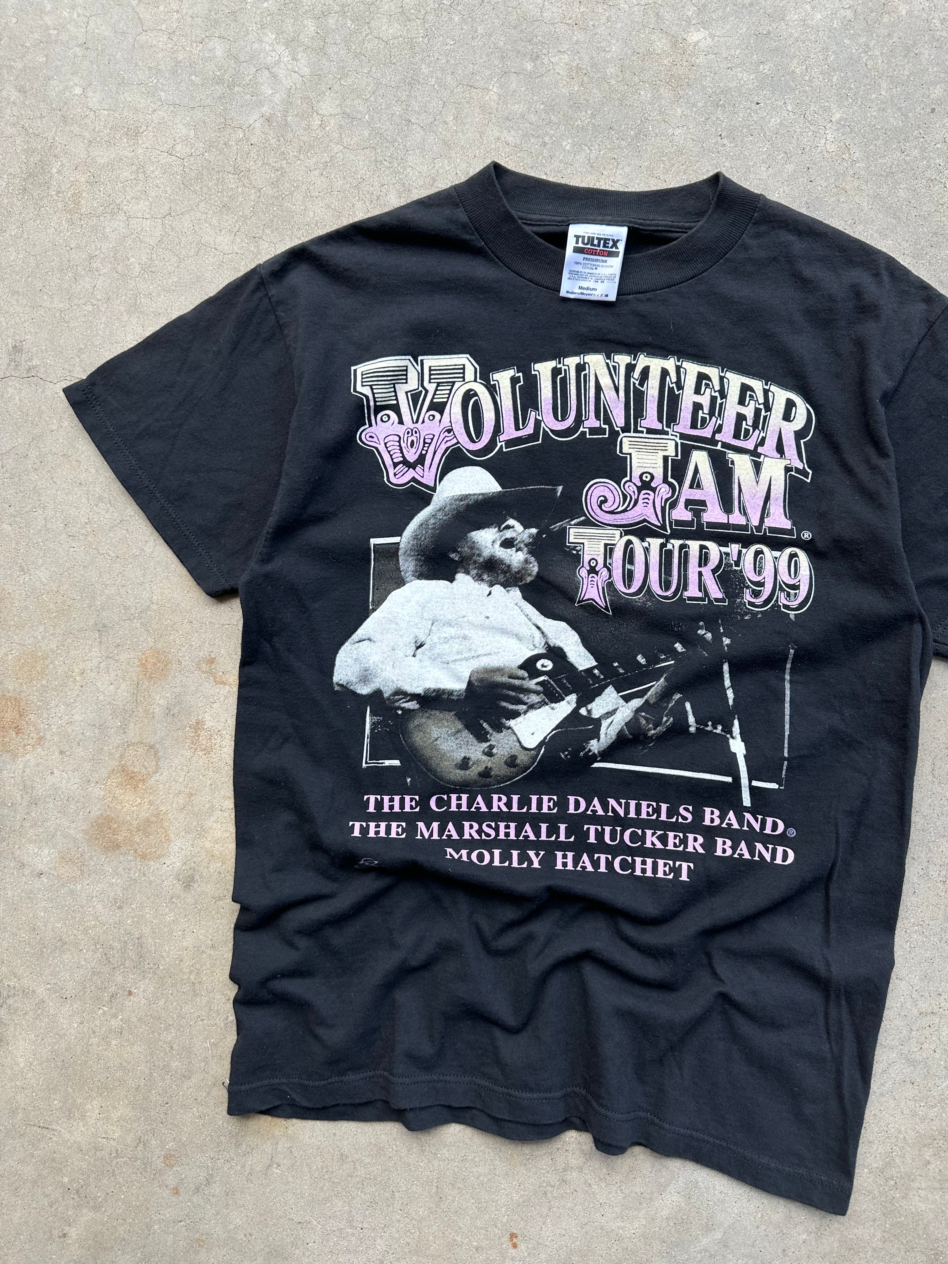 1999 Volunteer Jam Tour Charlie Daniel’s T-Shirt (M)