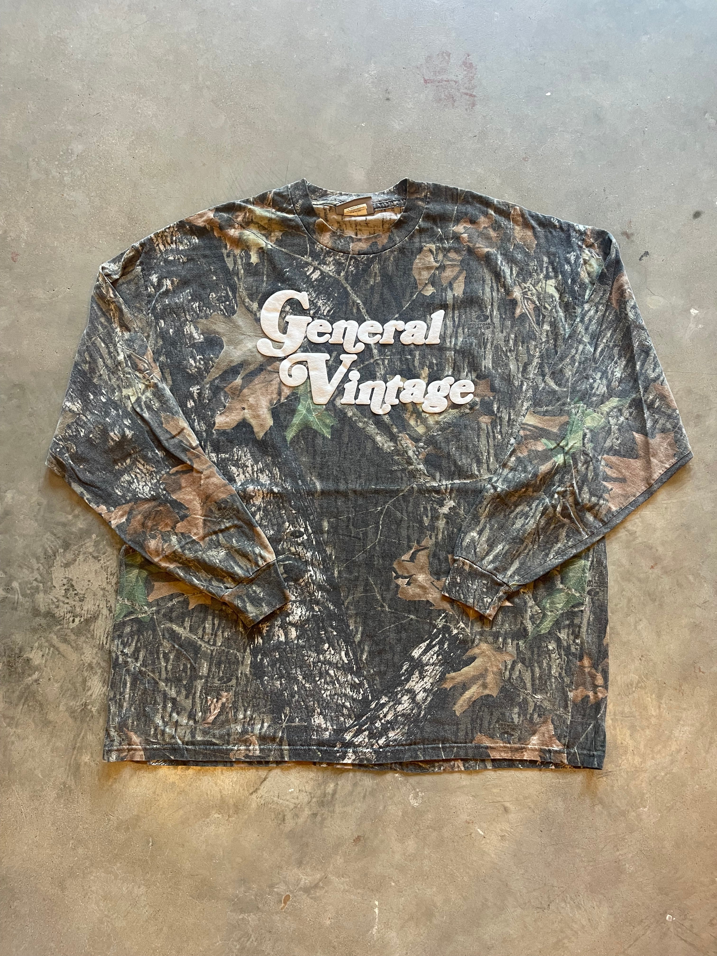 General Vintage Camo Puff Print Shirt (2XL)