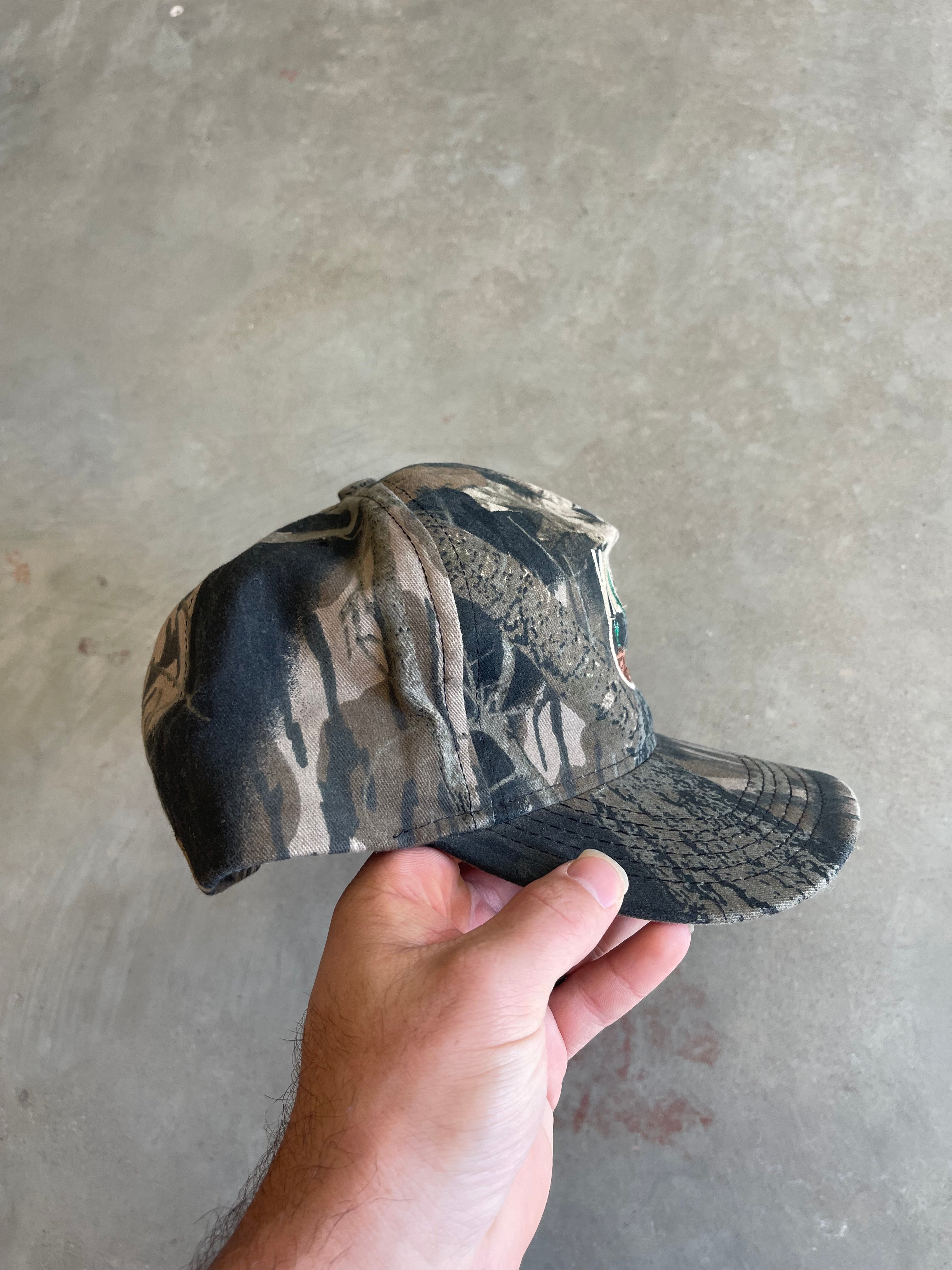 Vintage Wily Farm Camo Hat