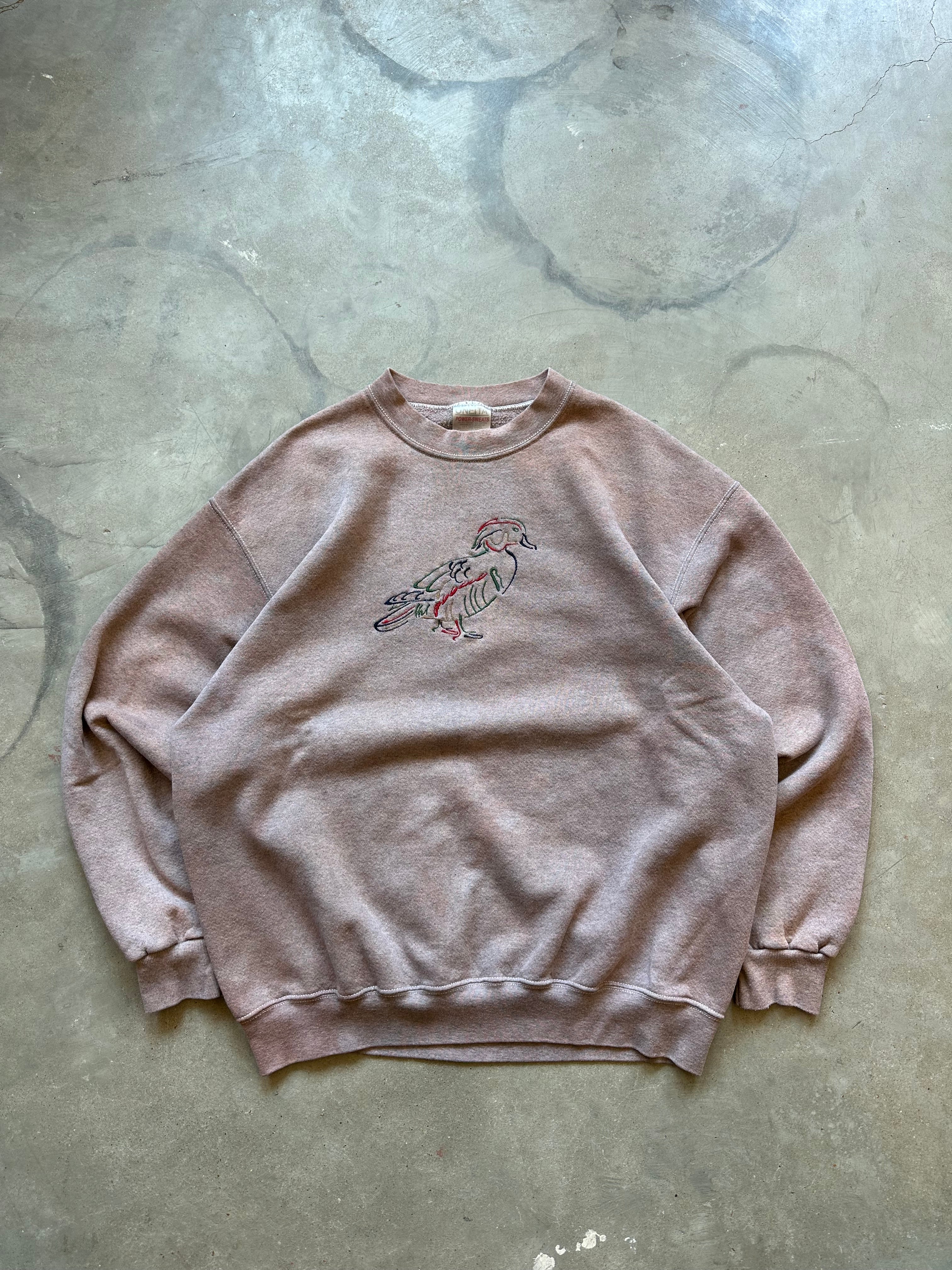 1990s Wood duck Overdyed Crewneck (L/XL)