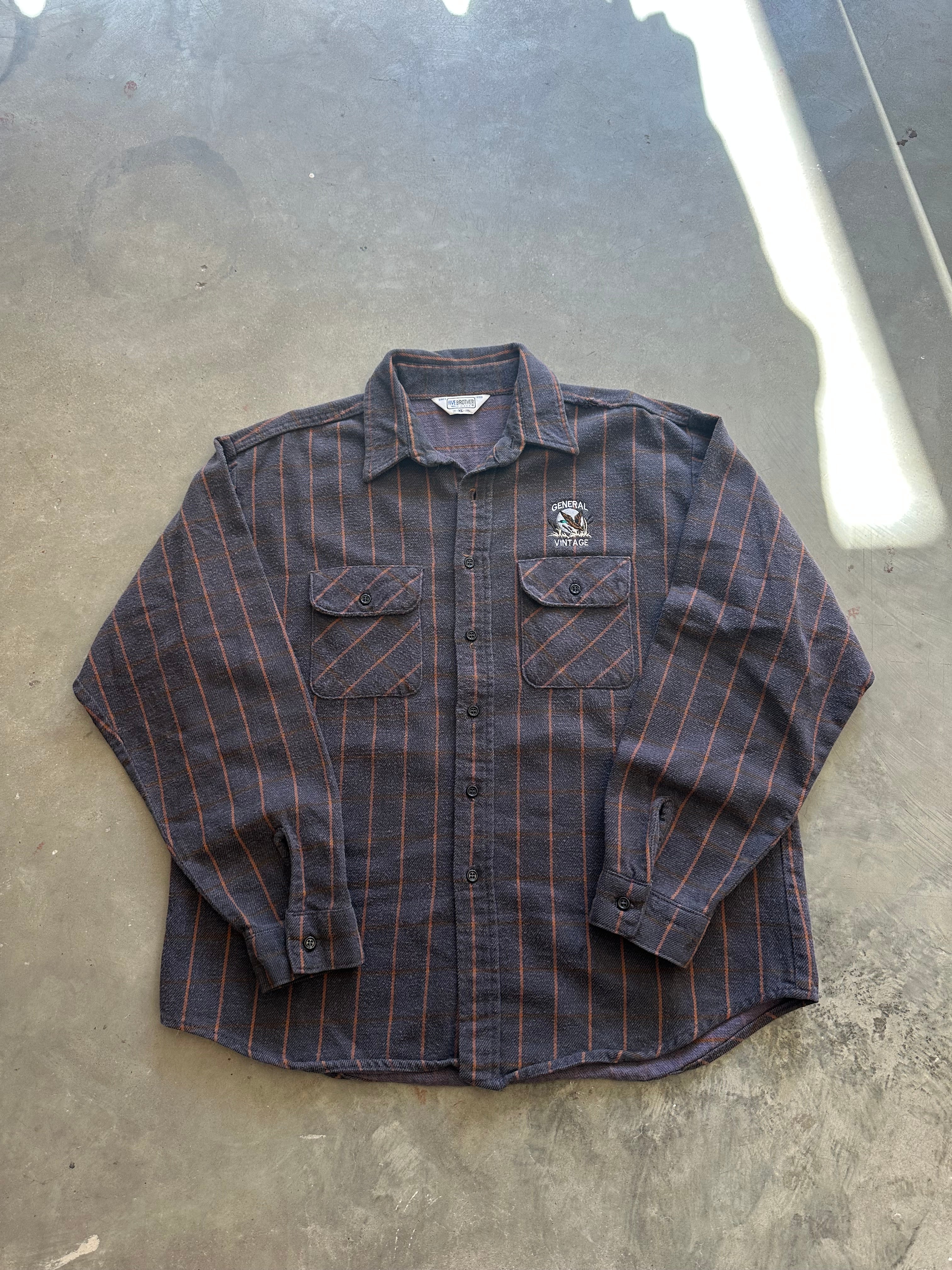 General Vintage Duck Logo Button Up (XL)