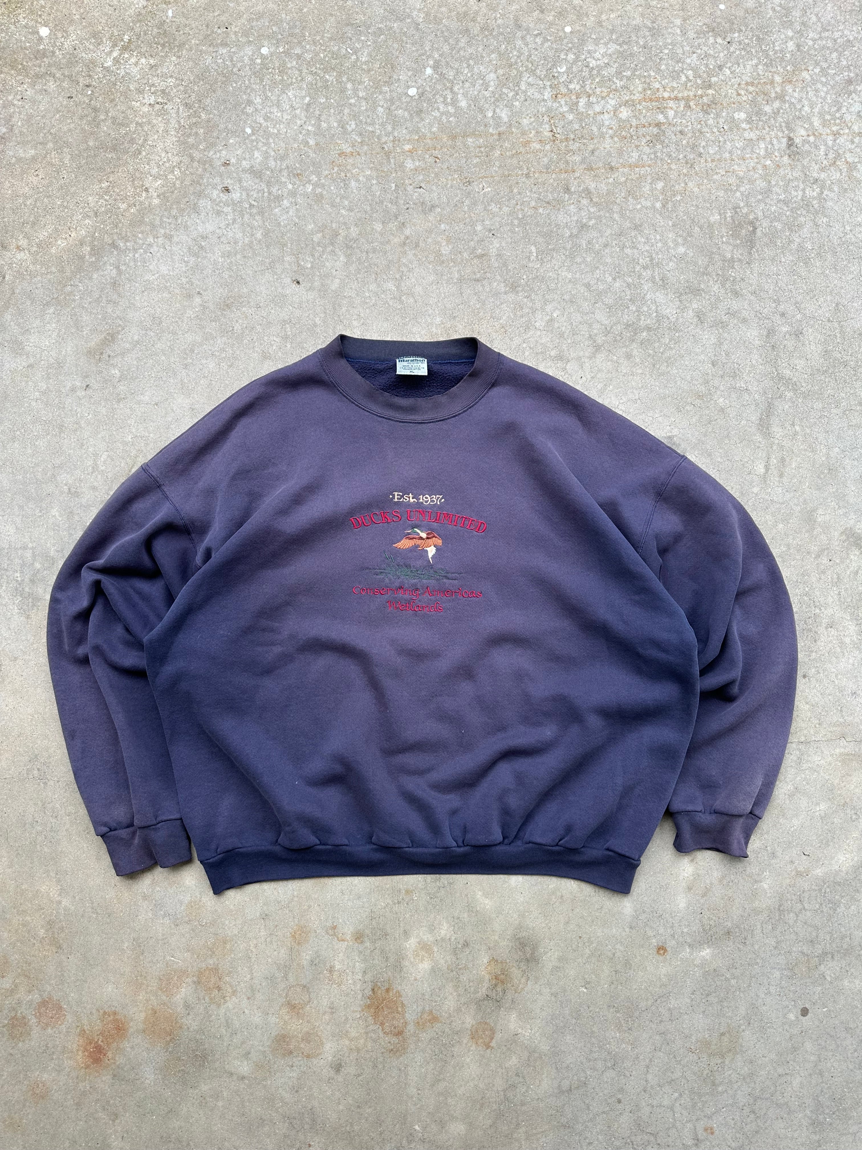 1990s Faded Ducks Unlimited Crewneck (XL)