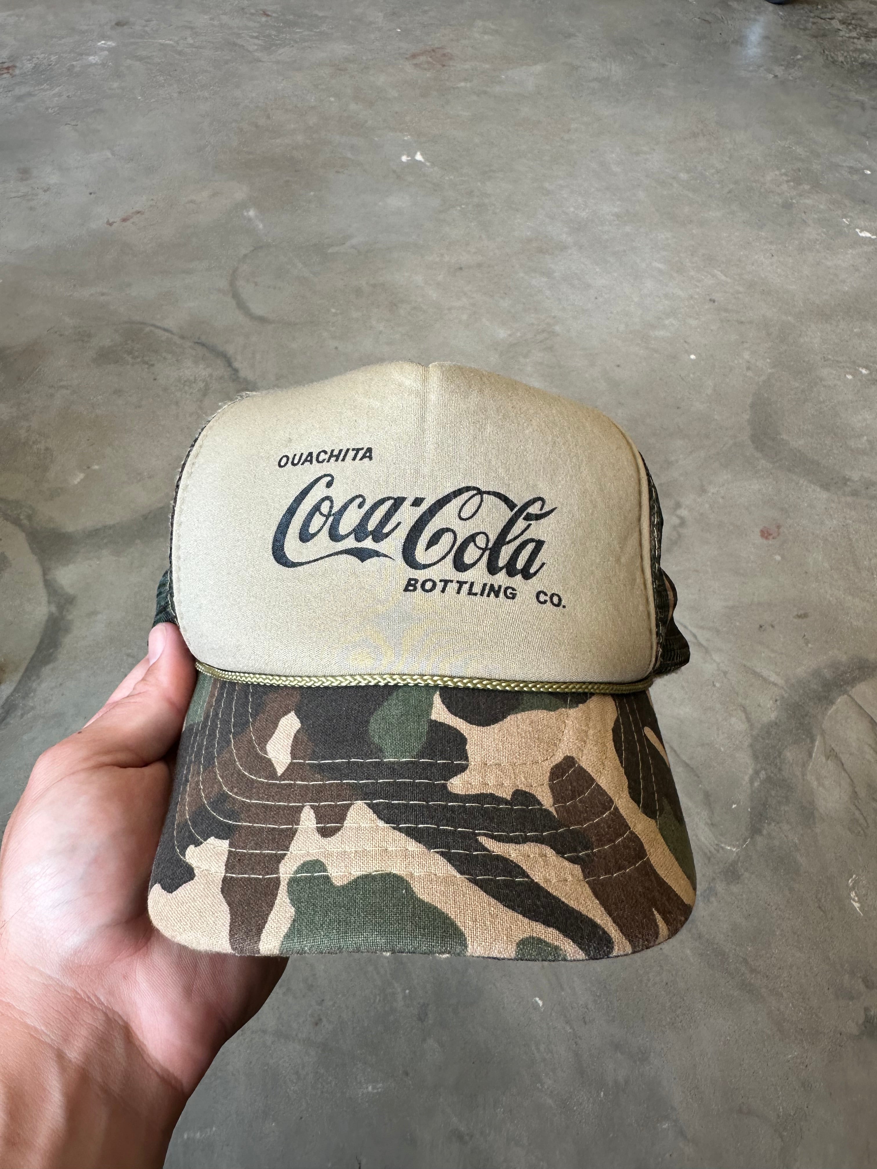 1980s Coca-Cola Bottling Co. Camo Trucker Hat