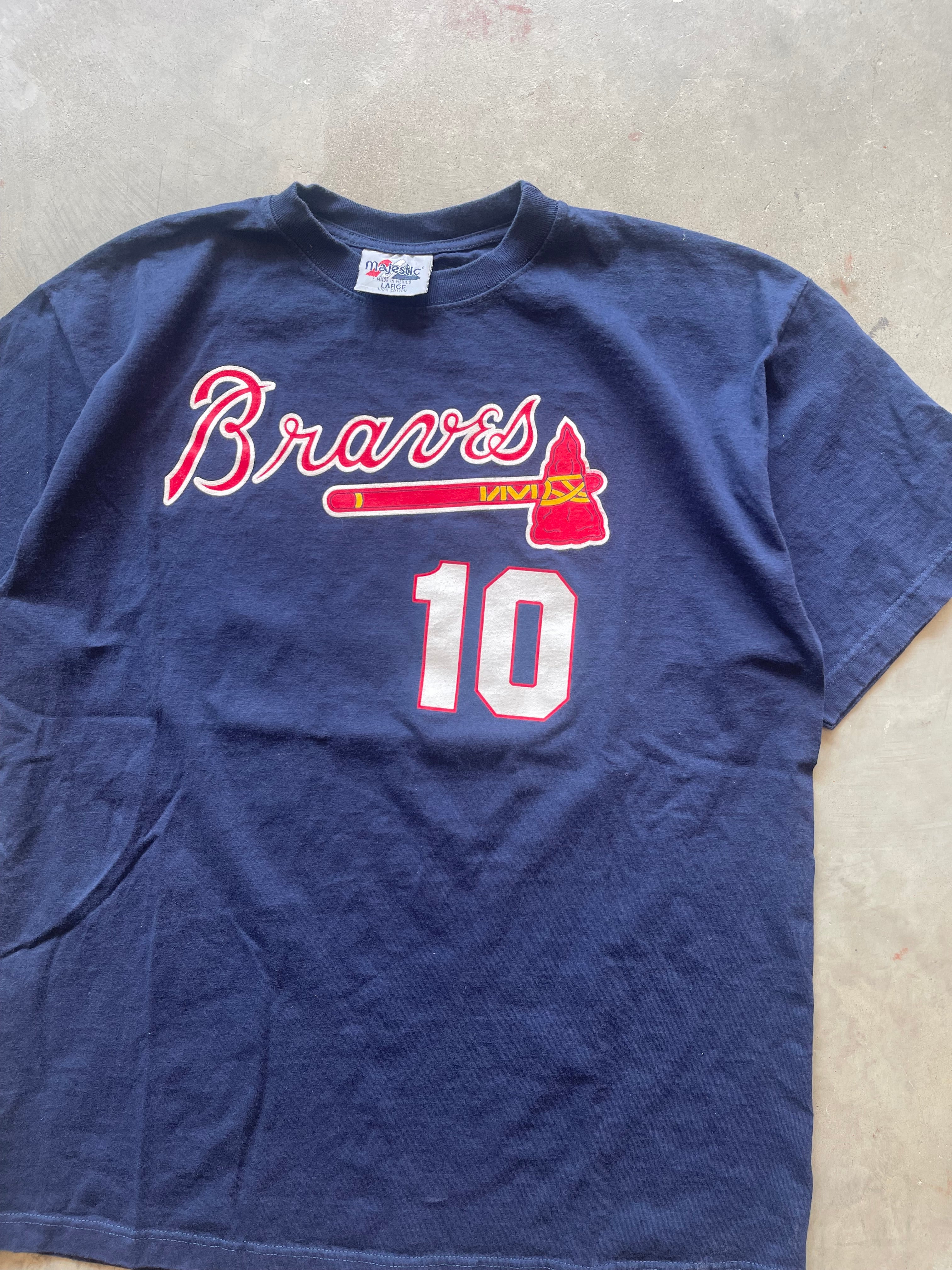 Vintage Chipper Jones Atlanta Braves T-Shirt (L)