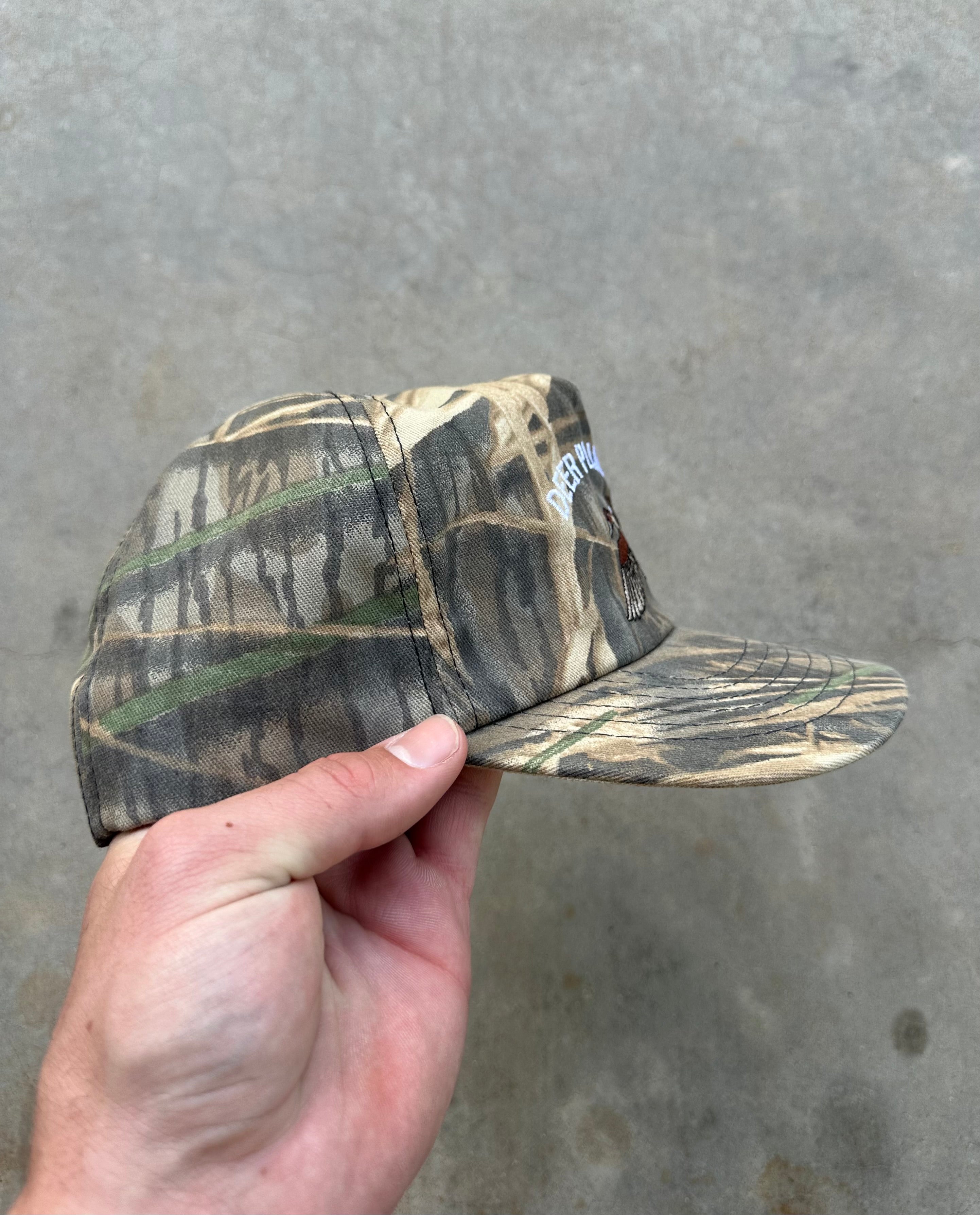 1990s Deer Plain Club Mossy Oak Shadowgrass Camo Snapback