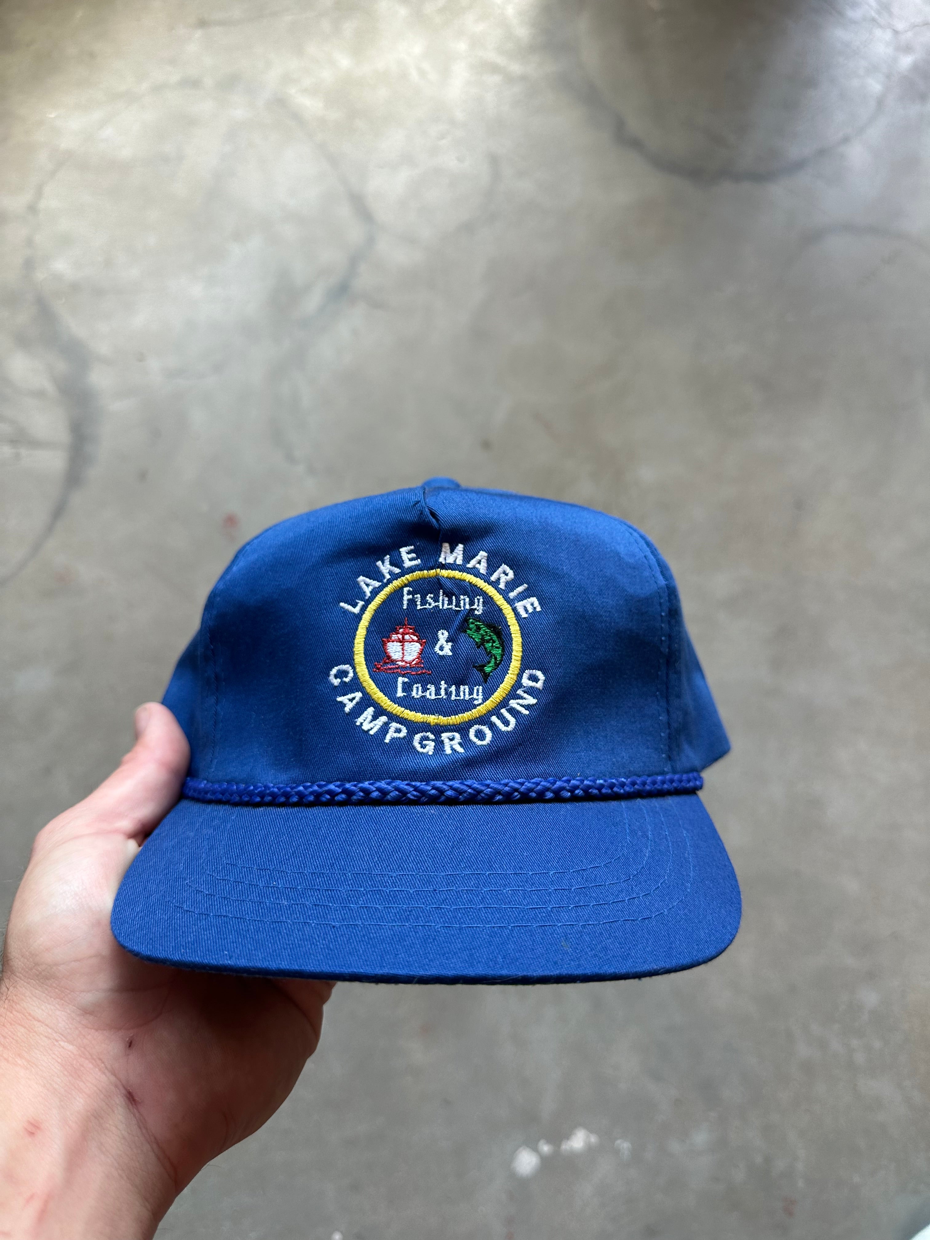 Vintage Lake Marie Campground Hat