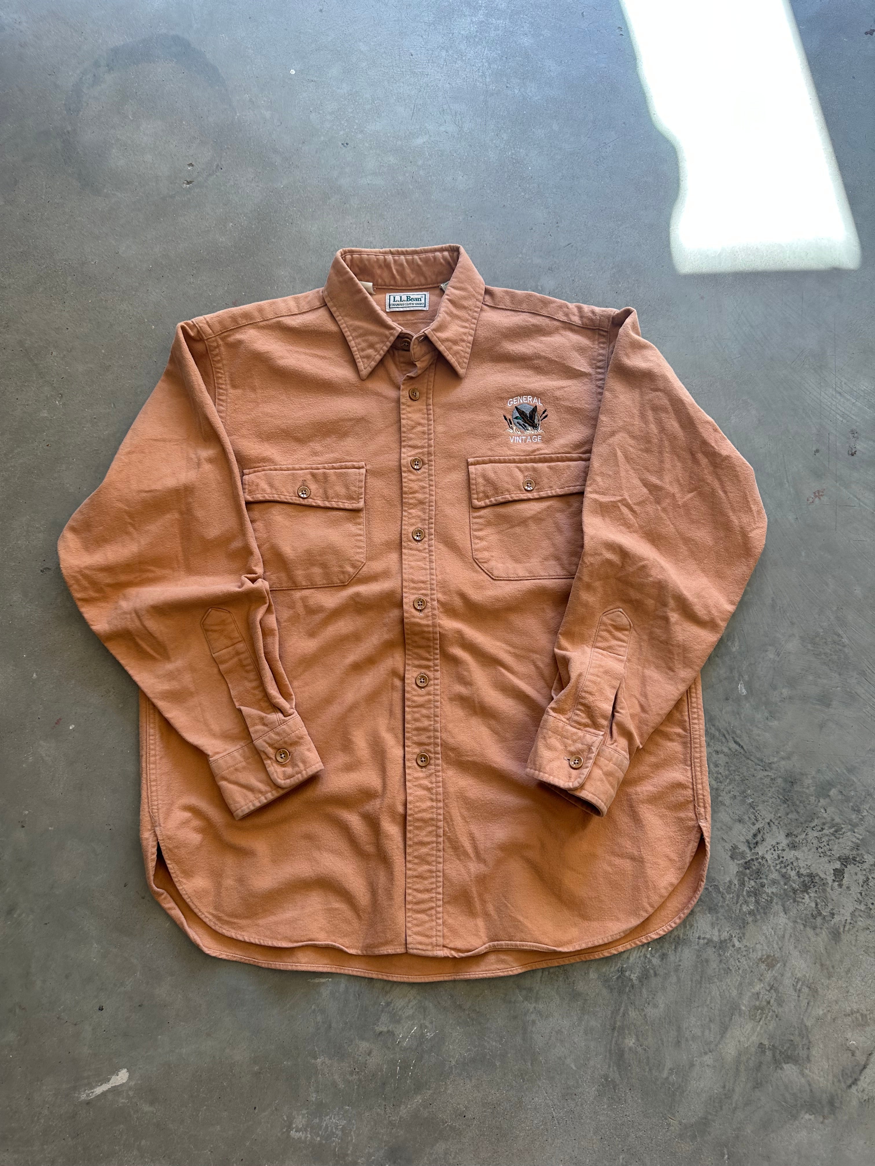 General Vintage Duck Logo Button Up (L)