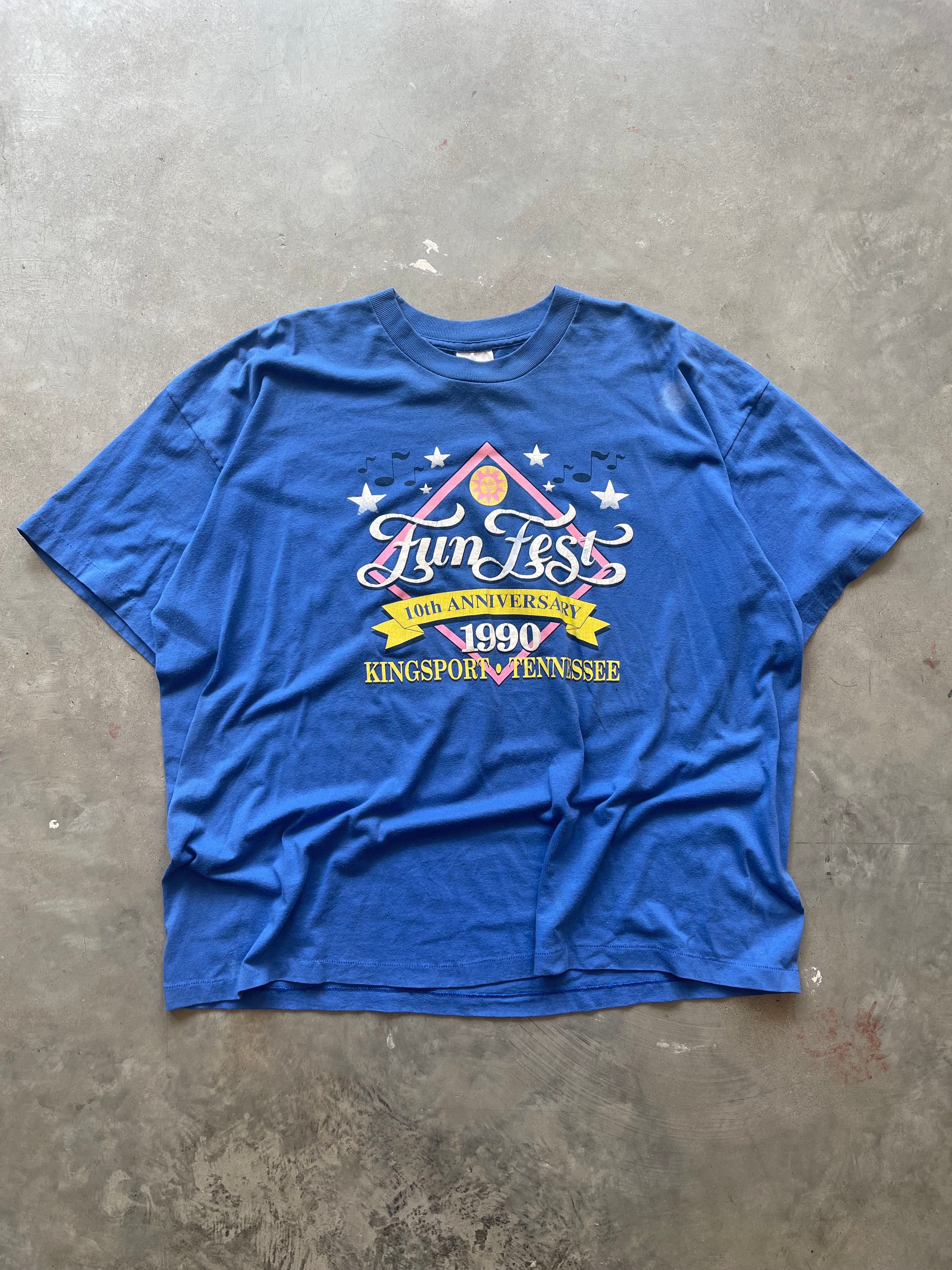 1990 Kingsport Tennessee Fun Fest T-Shirt (3XL)