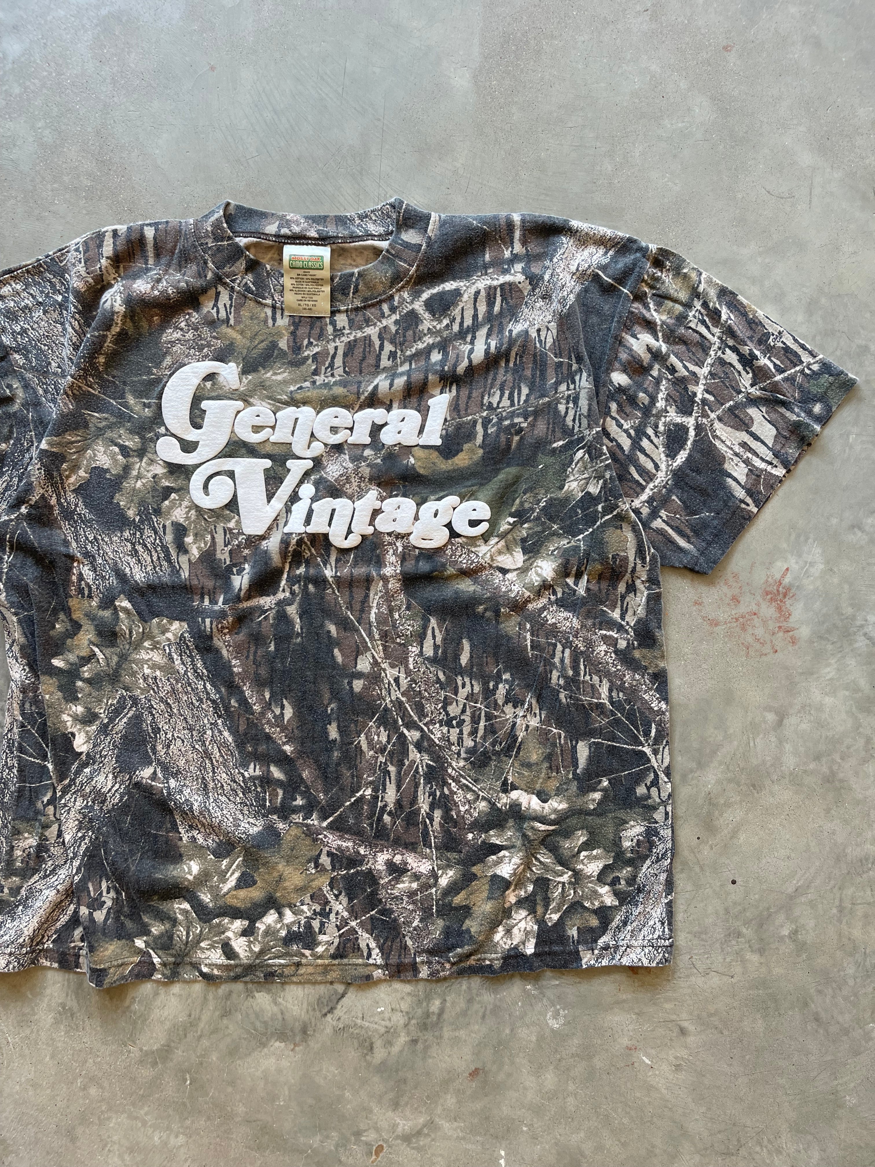 General Vintage Camo Puff Print Shirt (2XL)