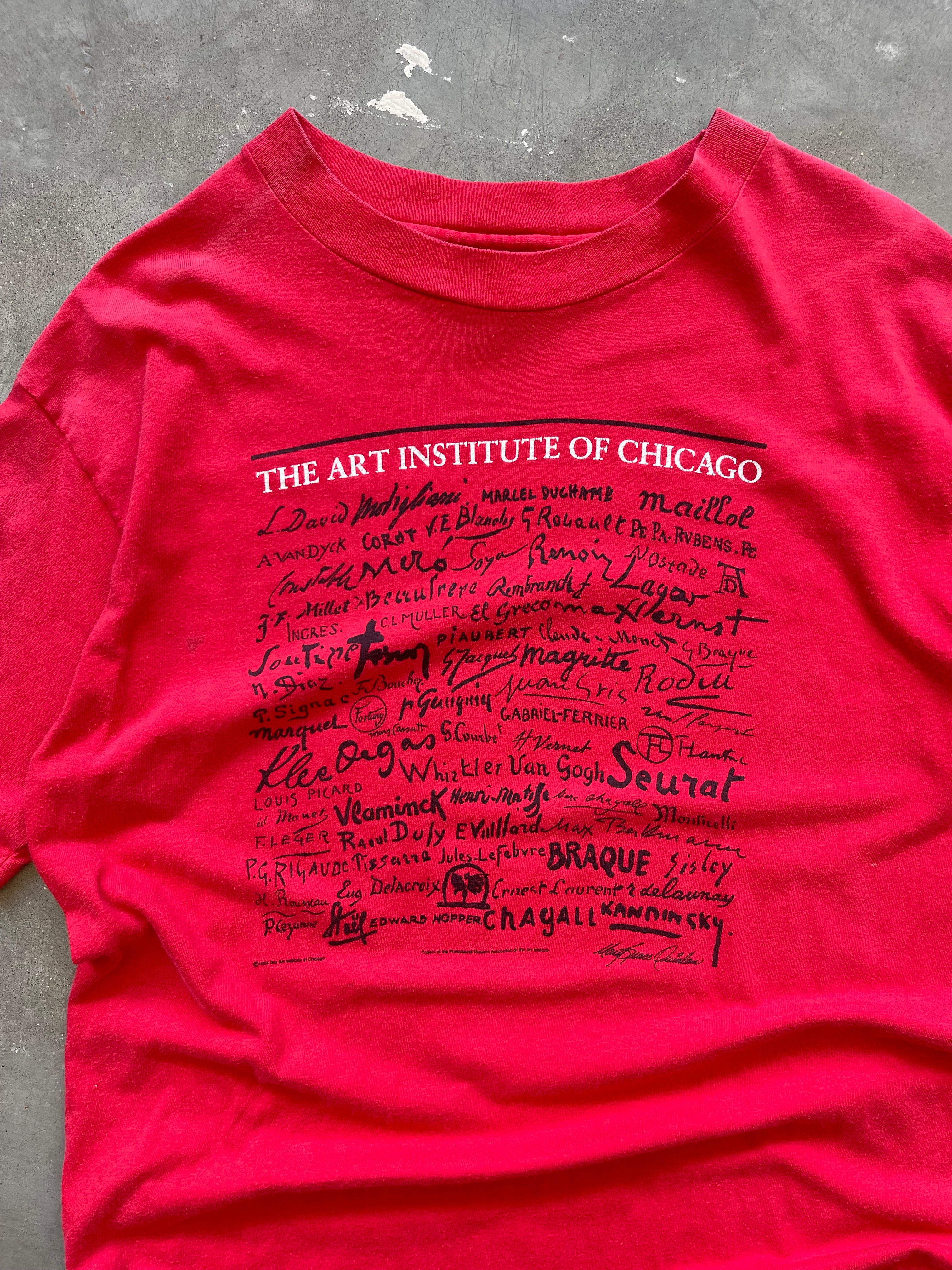 Vintage Art Institute Of Chicago T-Shirt (S)