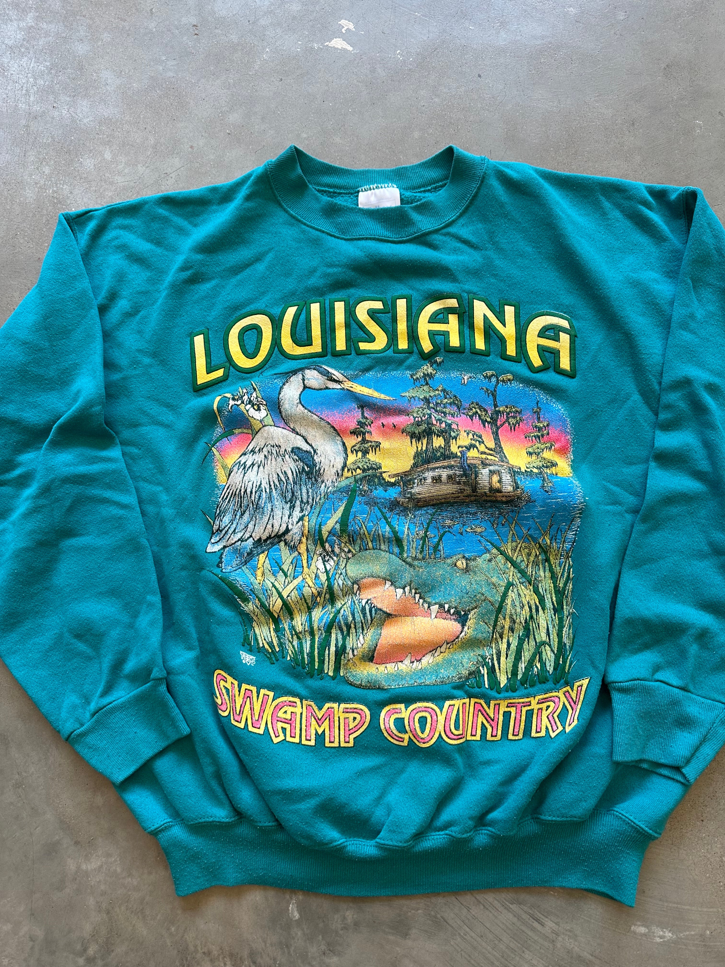 1990’s Louisiana Swamp Country Crewneck (L)