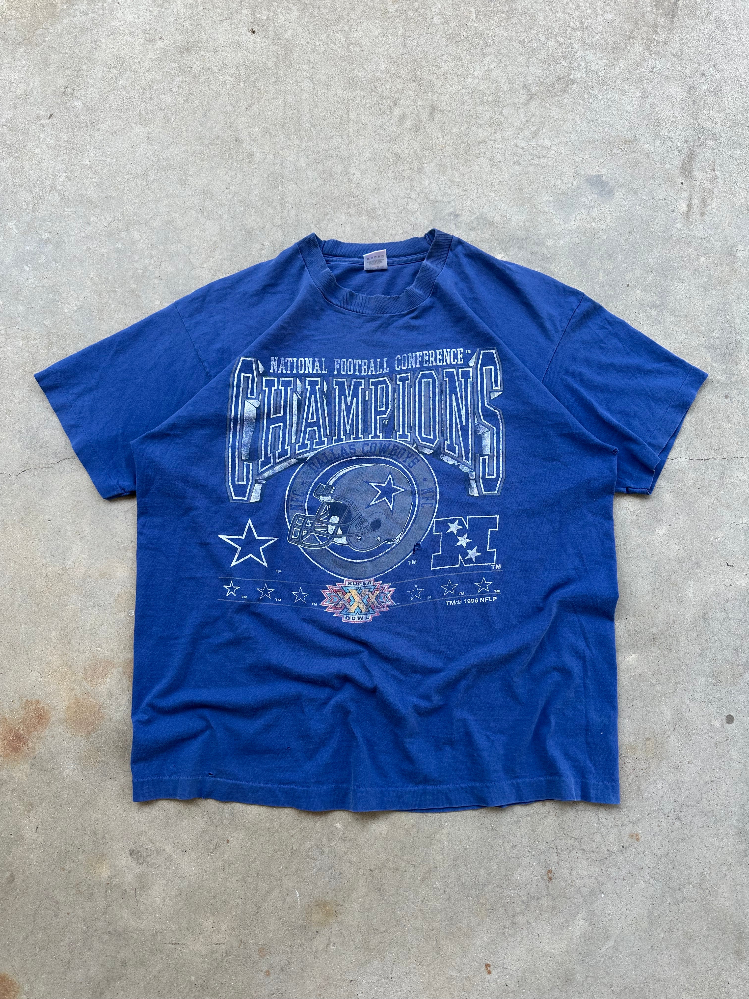 1996 Dallas Cowboys NFC Champions T-Shirt (XL)