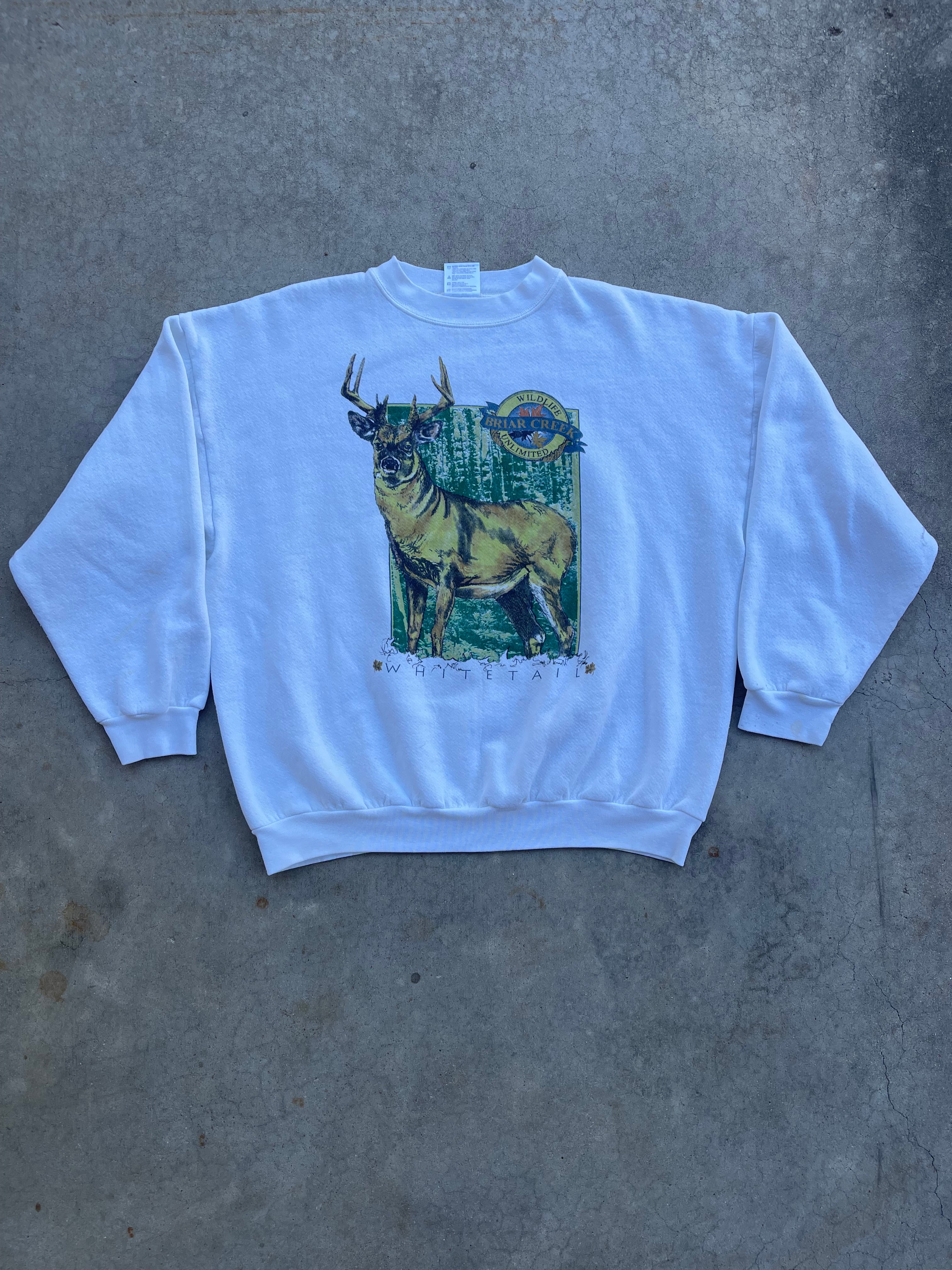 Vintage Whitetail Crewneck (XL)