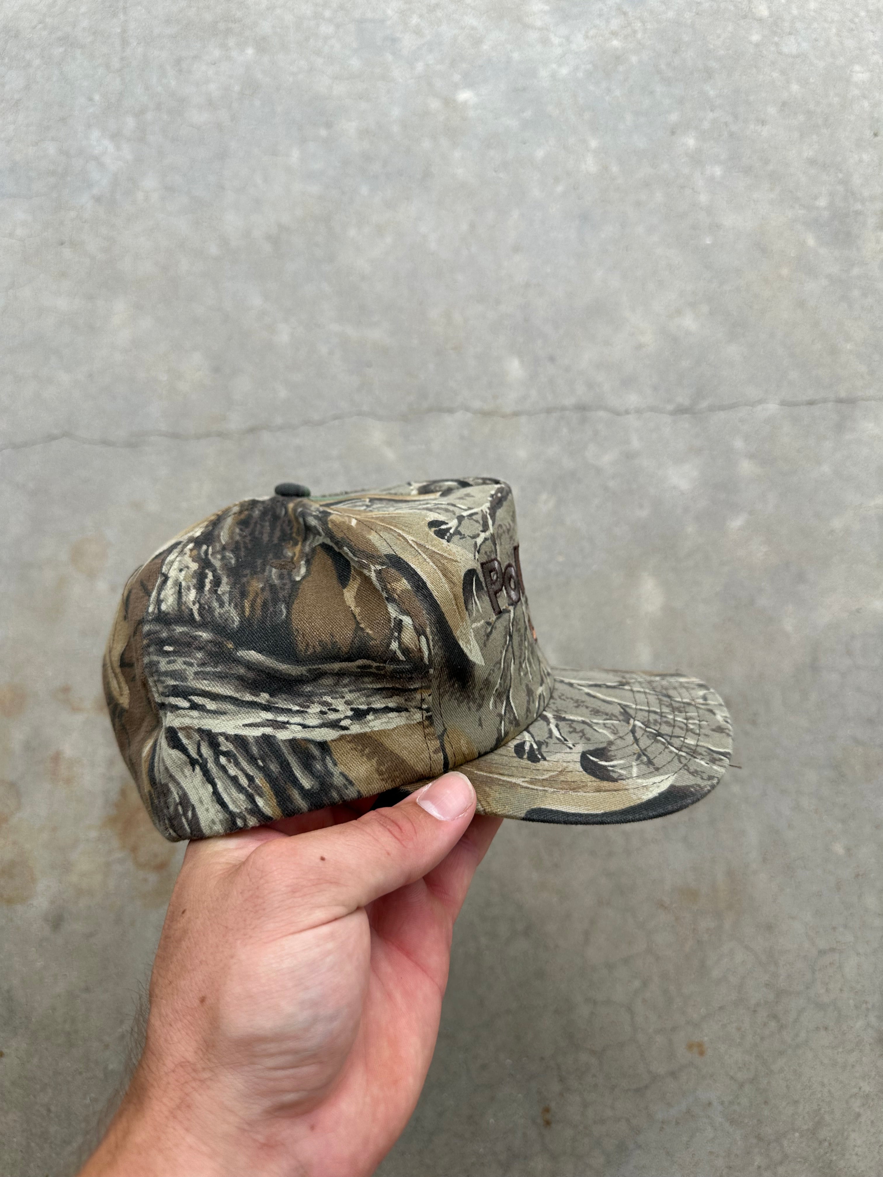 Vintage Camo Pollock Paper Distribution SnapBack Hat