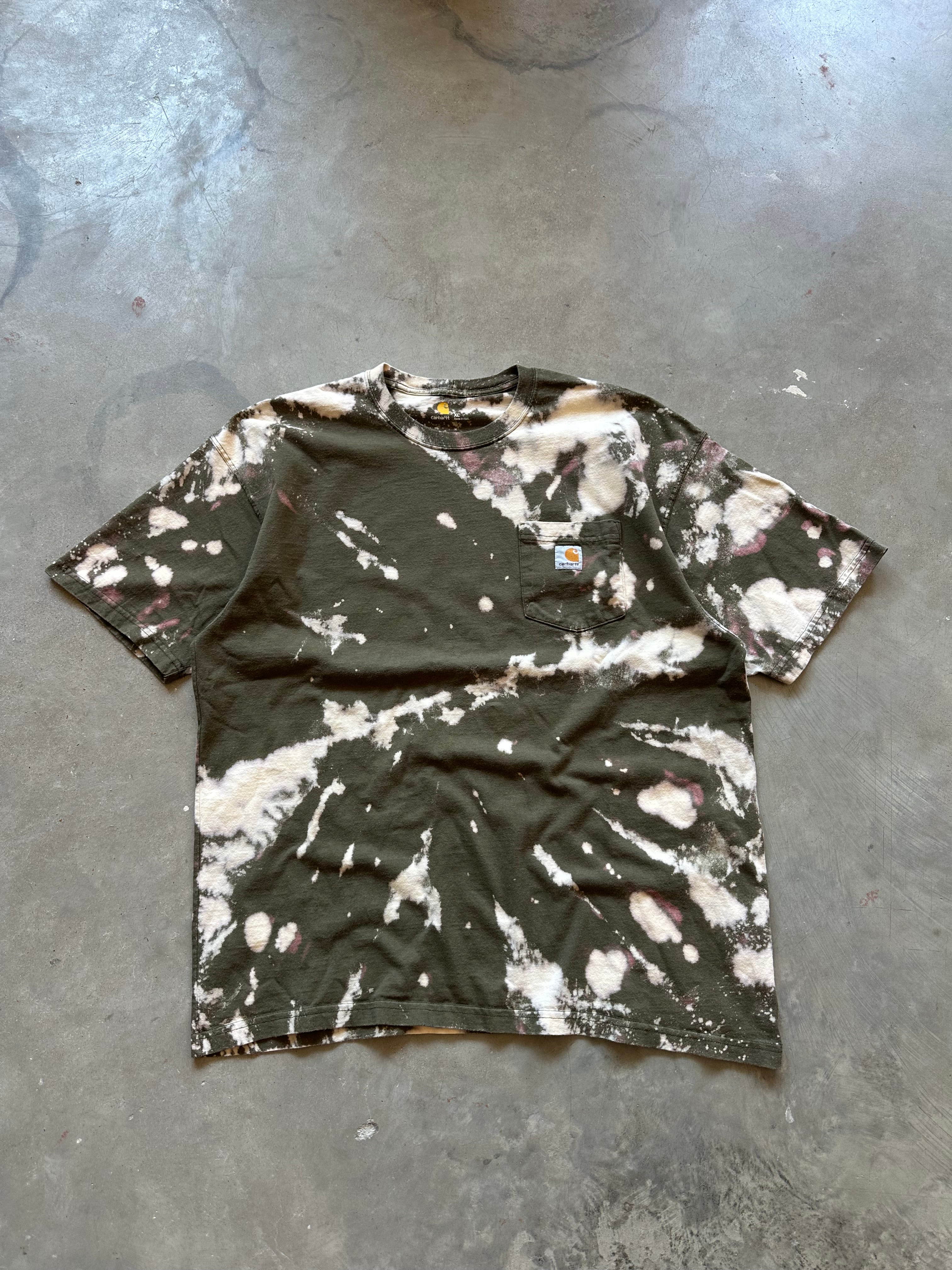 Y2K Carhartt Sun Bleached Pocket T (XL)