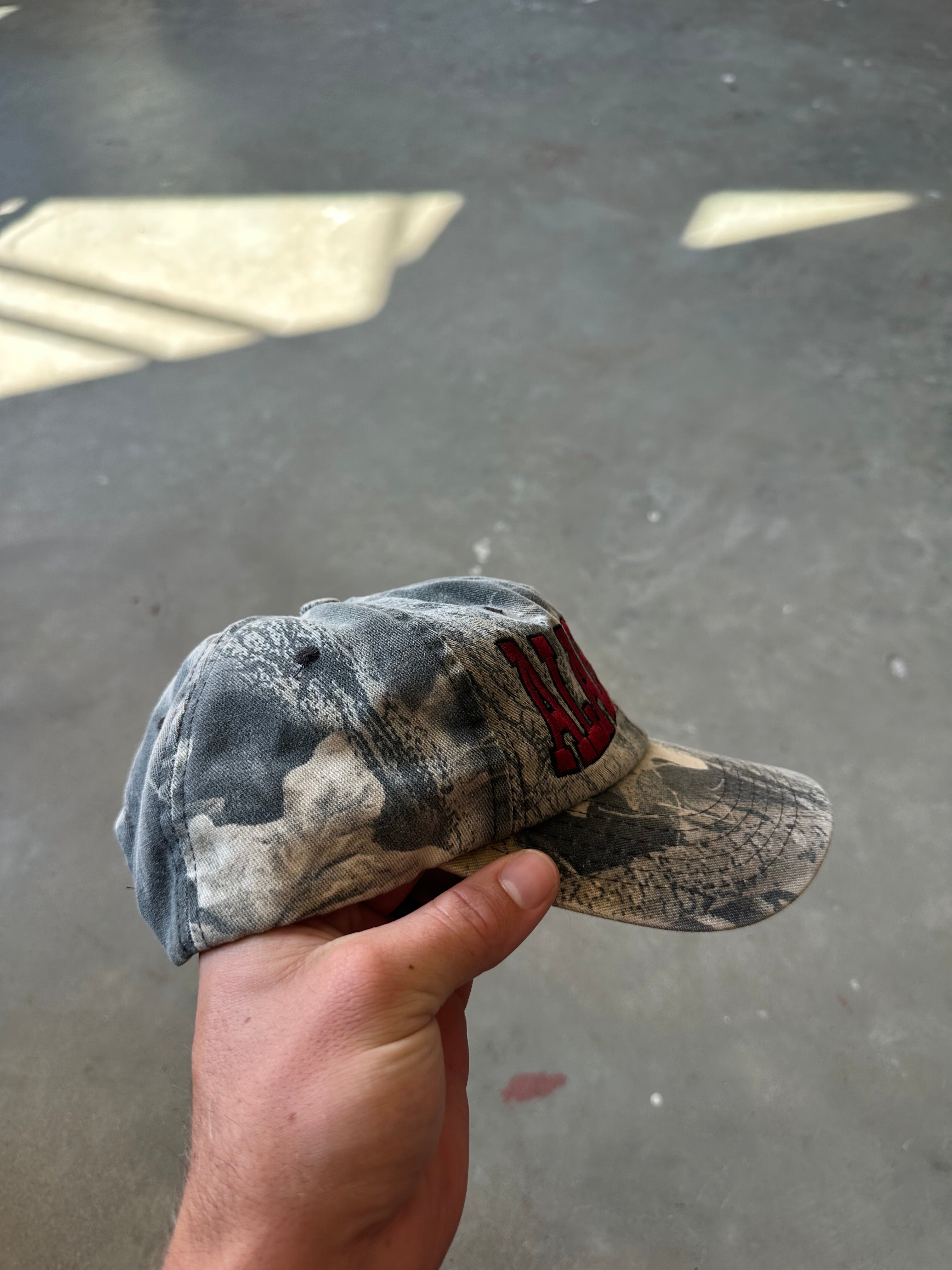 1990s Alabama Crimson Tide Camo Snapback