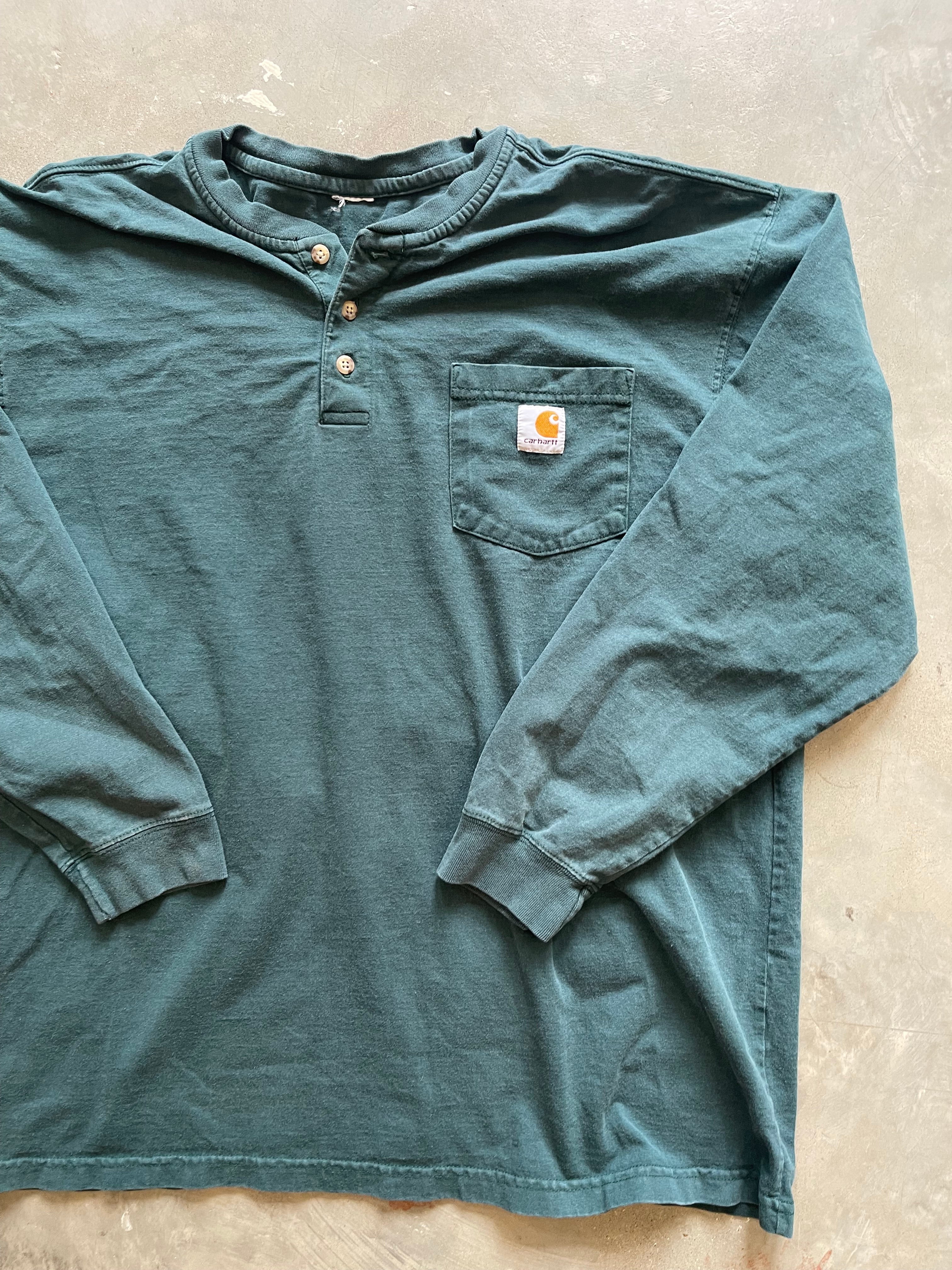 1990’s Carhartt Henley Shirt (XL)