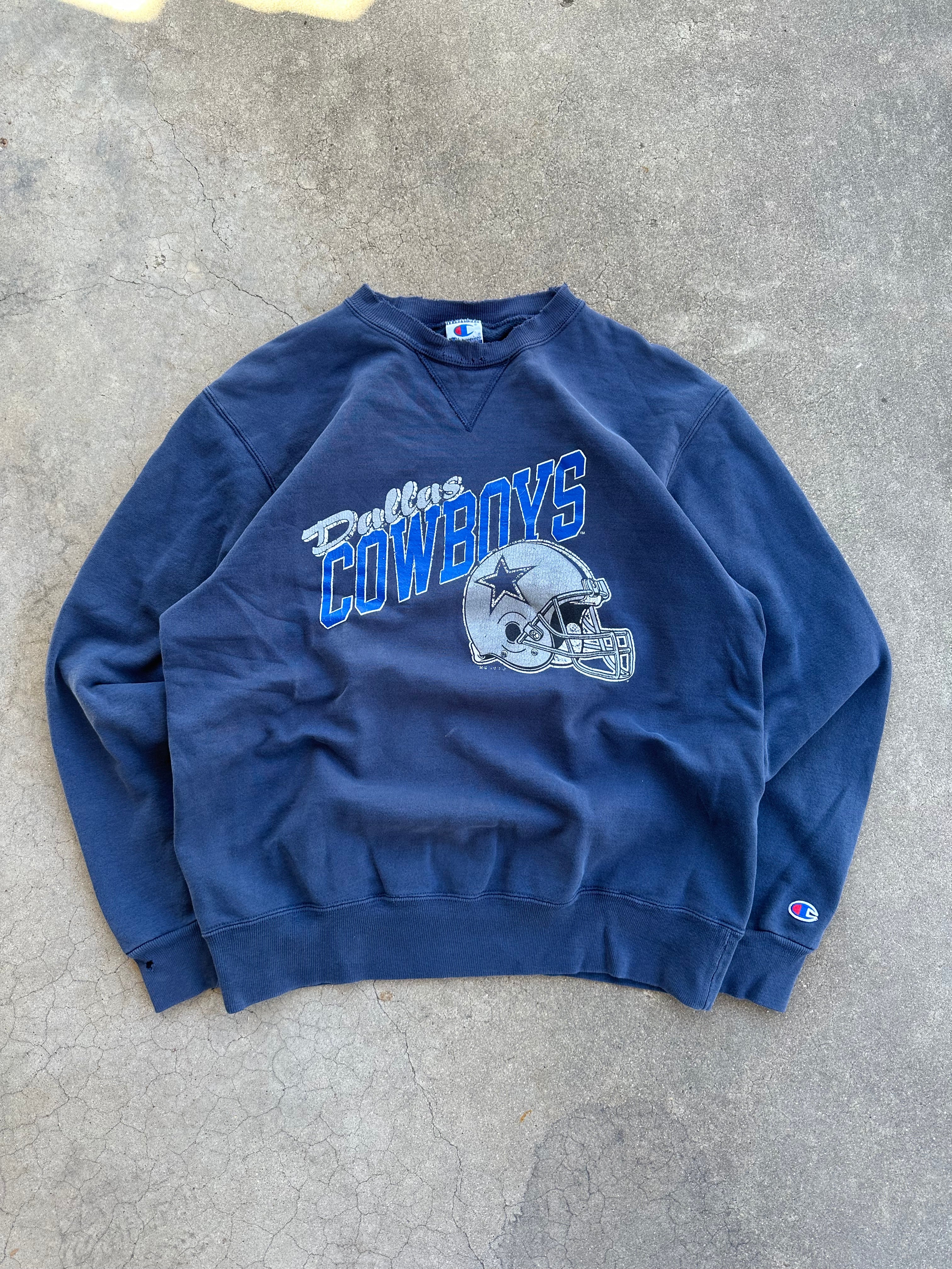 1990s Distressed Dallas Cowboys Crewneck (L)