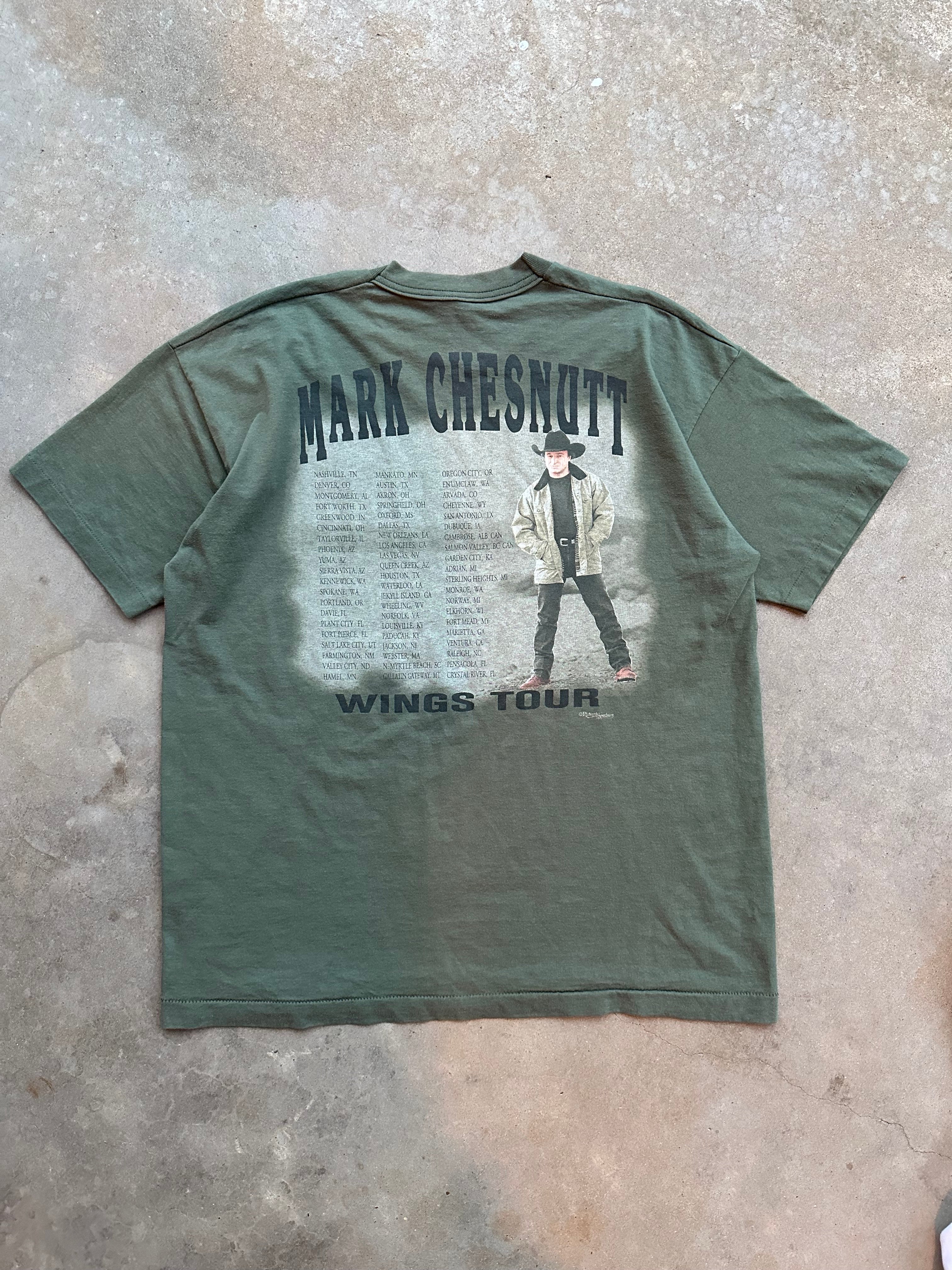 1990s Mark Chesnutt Wings Tour T-Shirt (XL)