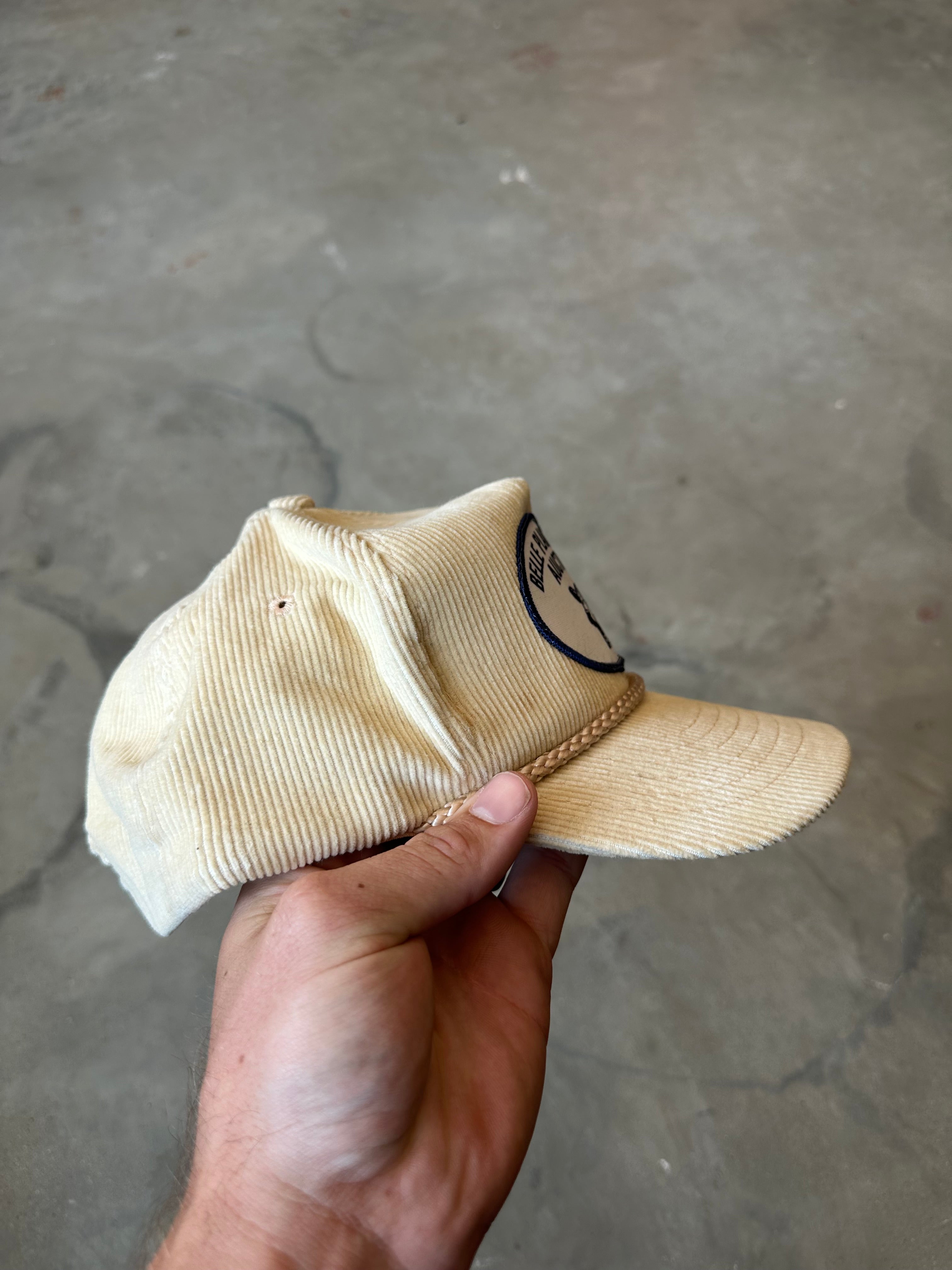 1990’s Corduroy Belle Plaine Livestock Hat