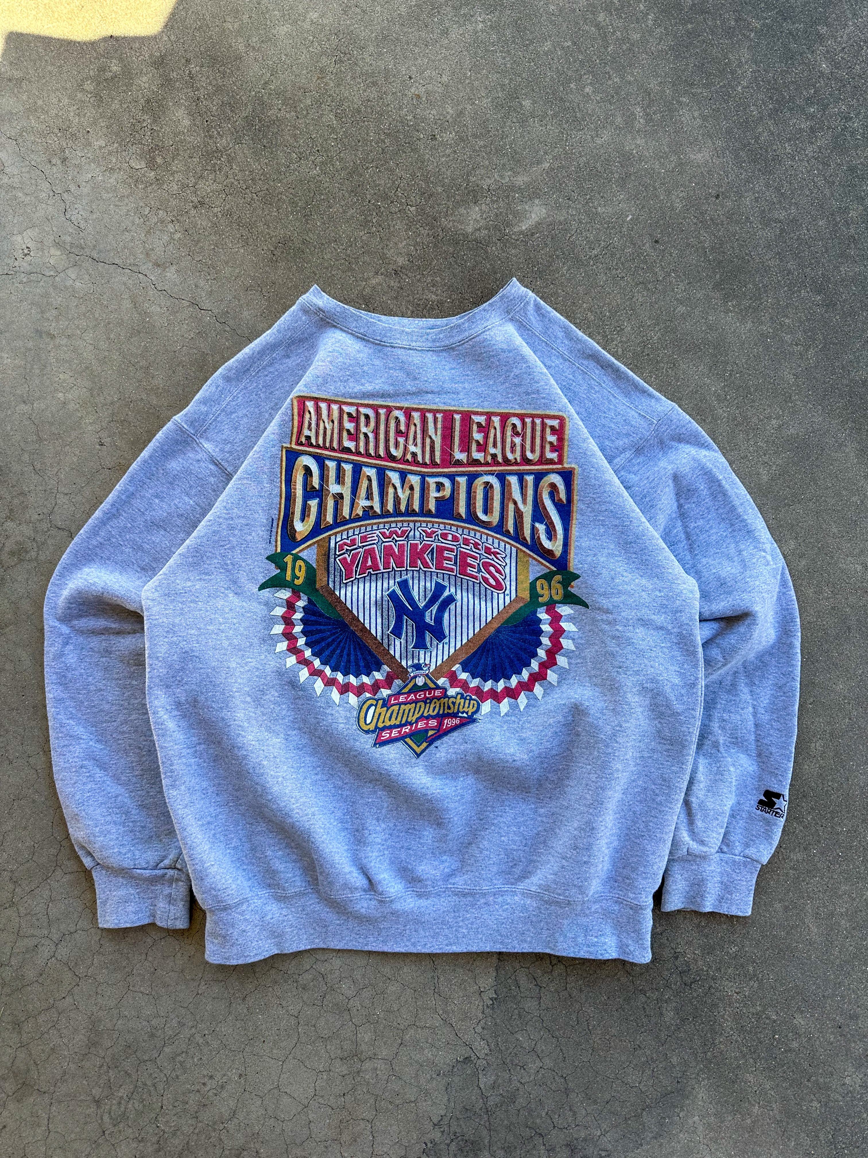 1996 New York Yankees American League Champions Crewneck (L/XL)