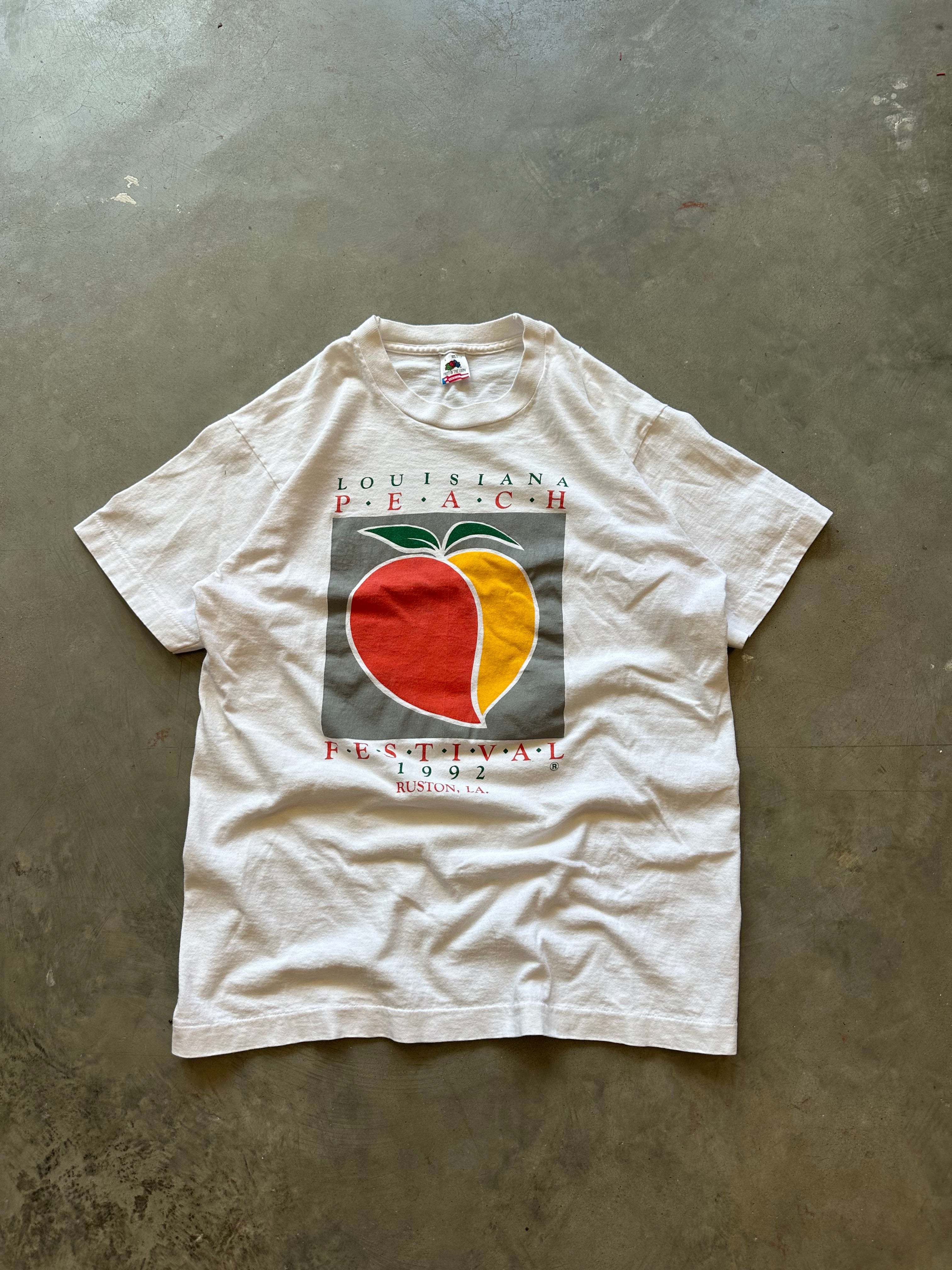 1992 Louisiana Peach Festival T-Shirt (L)