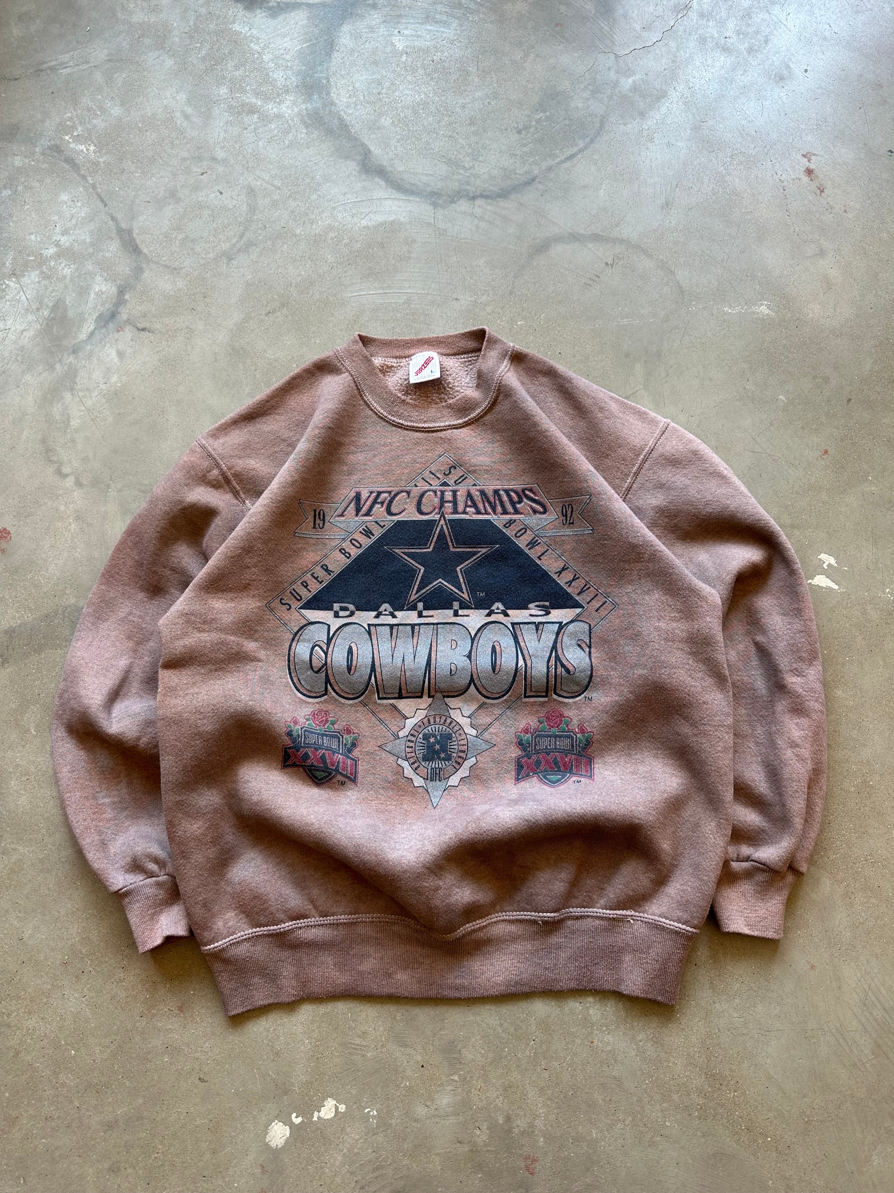 1990s Dallas Cowboys Overdyed Crewneck (L)