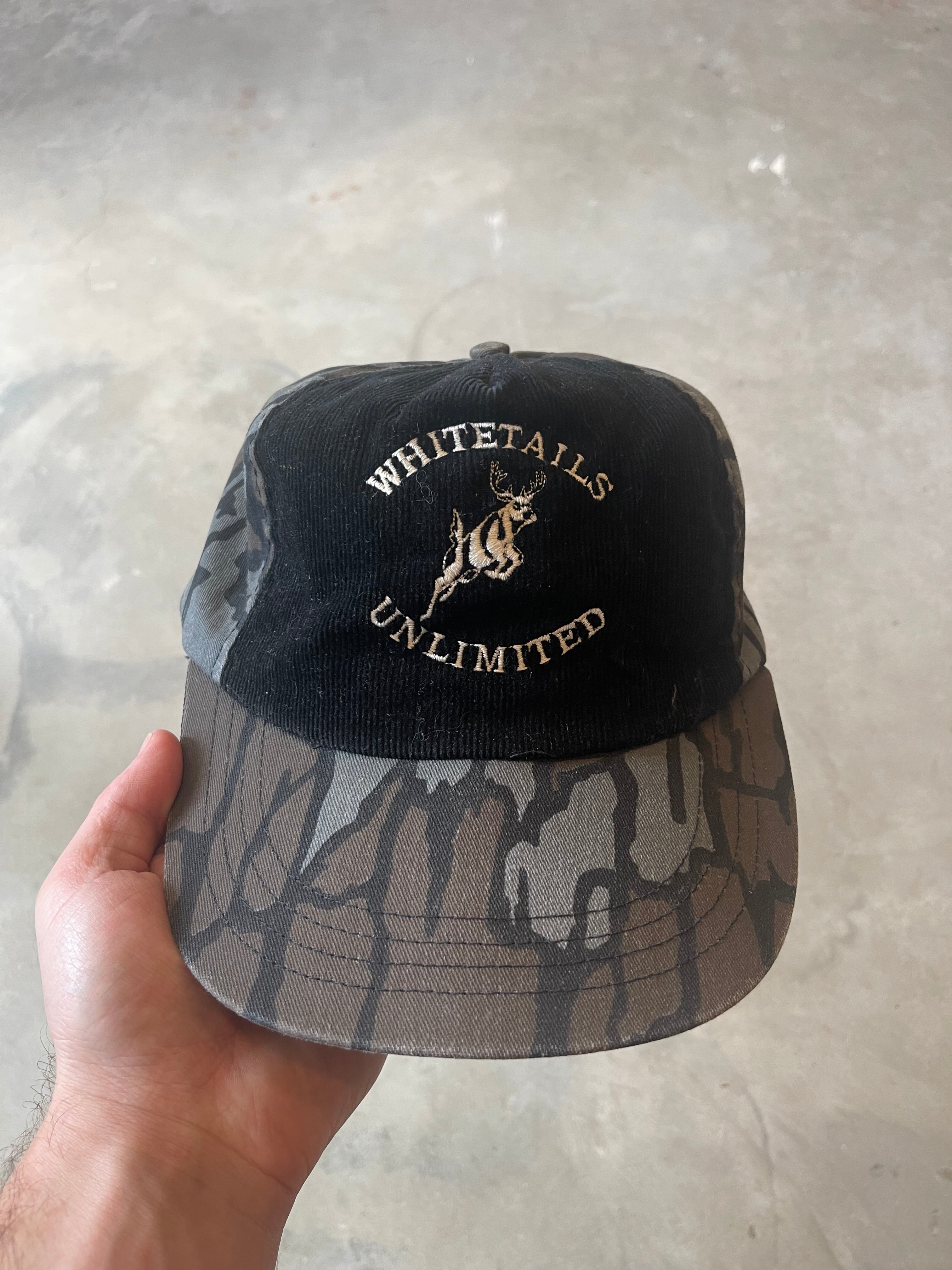 Vintage Trebark Camo Whitetails Unlimited Hat