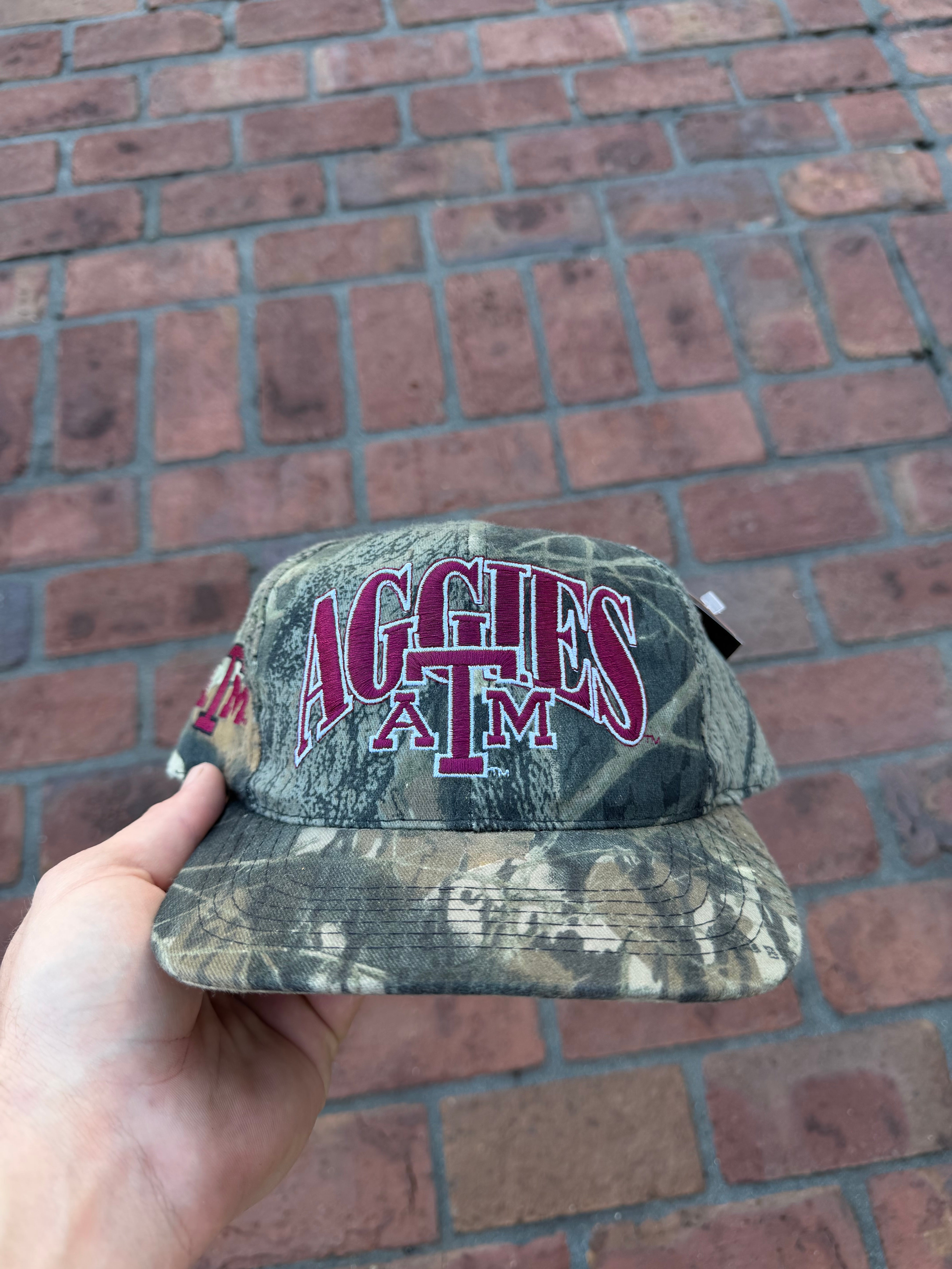 Vintage Texas A&M Aggies Camo Hat