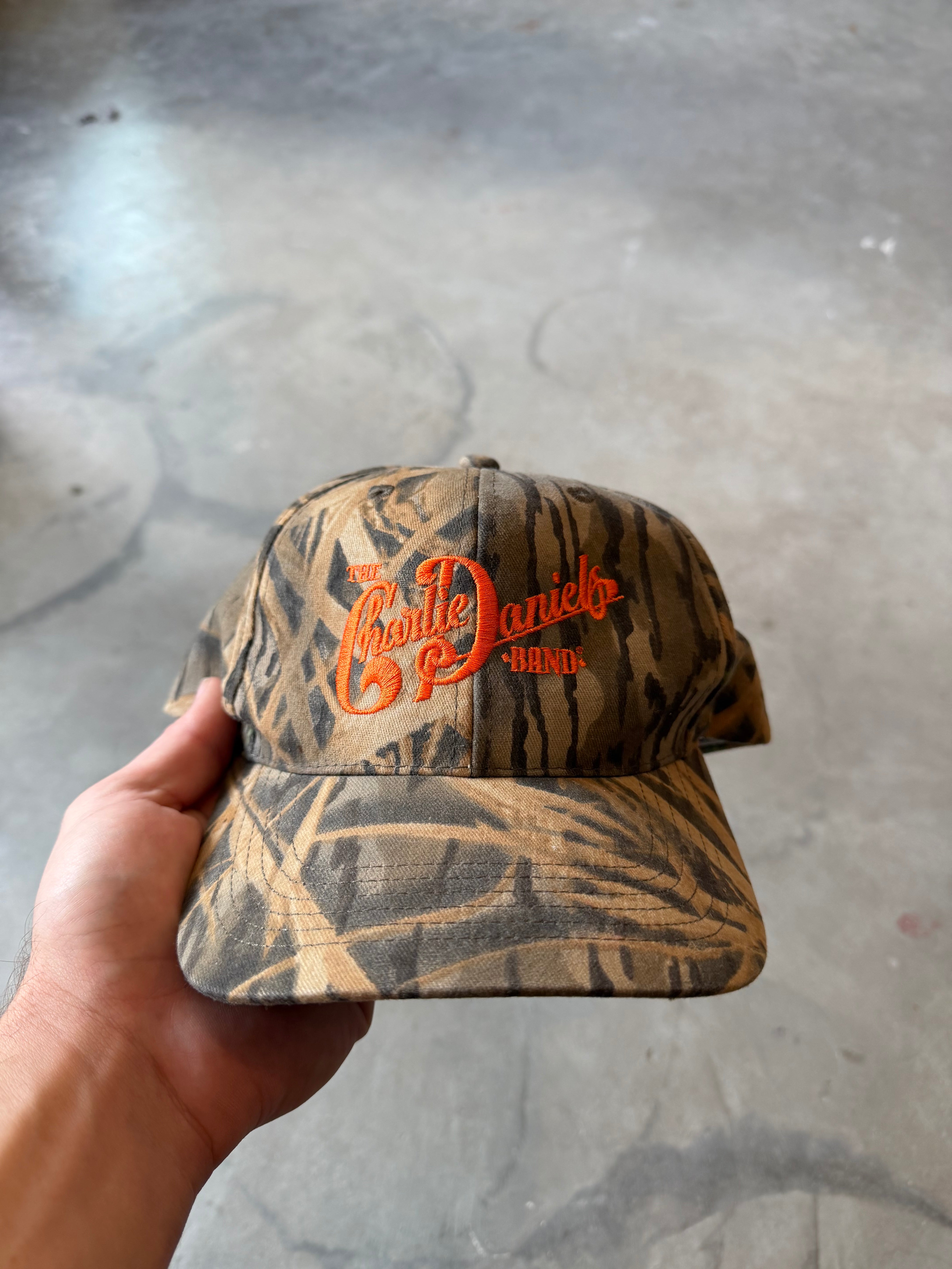 1990s Charlie Daniel’s Band Shadowgrass Camo SnapBack