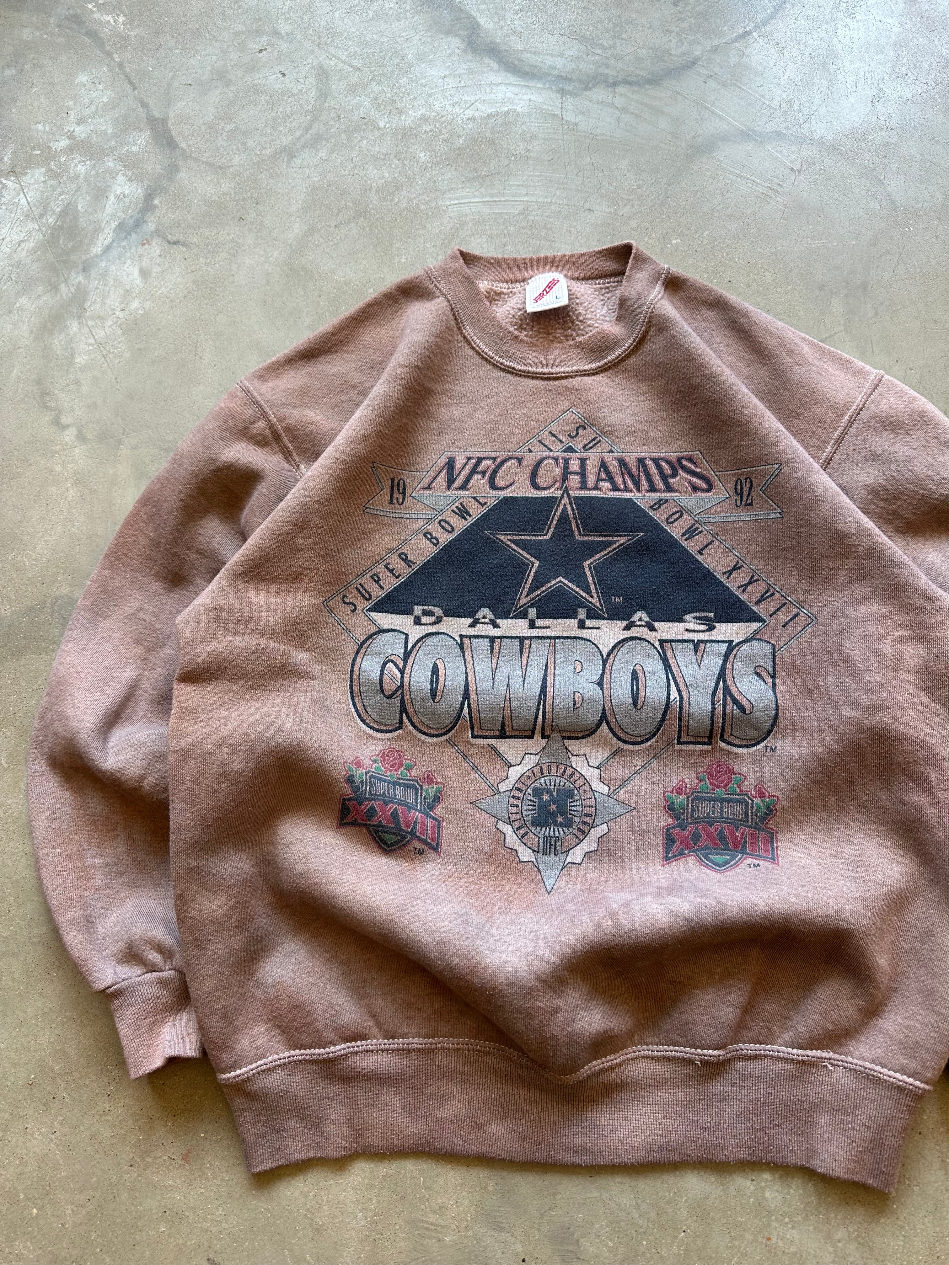 1990s Dallas Cowboys Overdyed Crewneck (L)