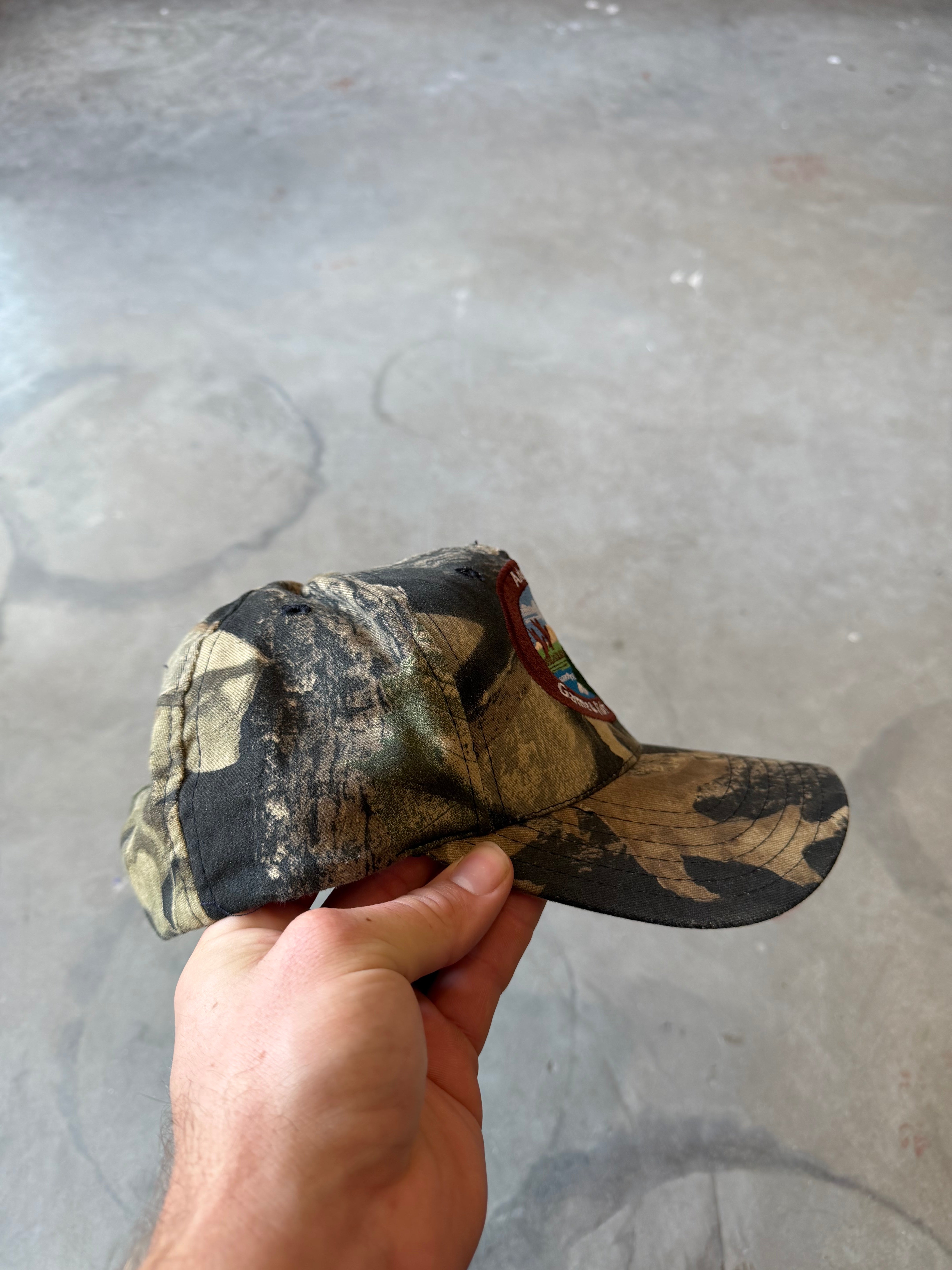 1990s Arkansas Game & Fish Commission Camo Hat