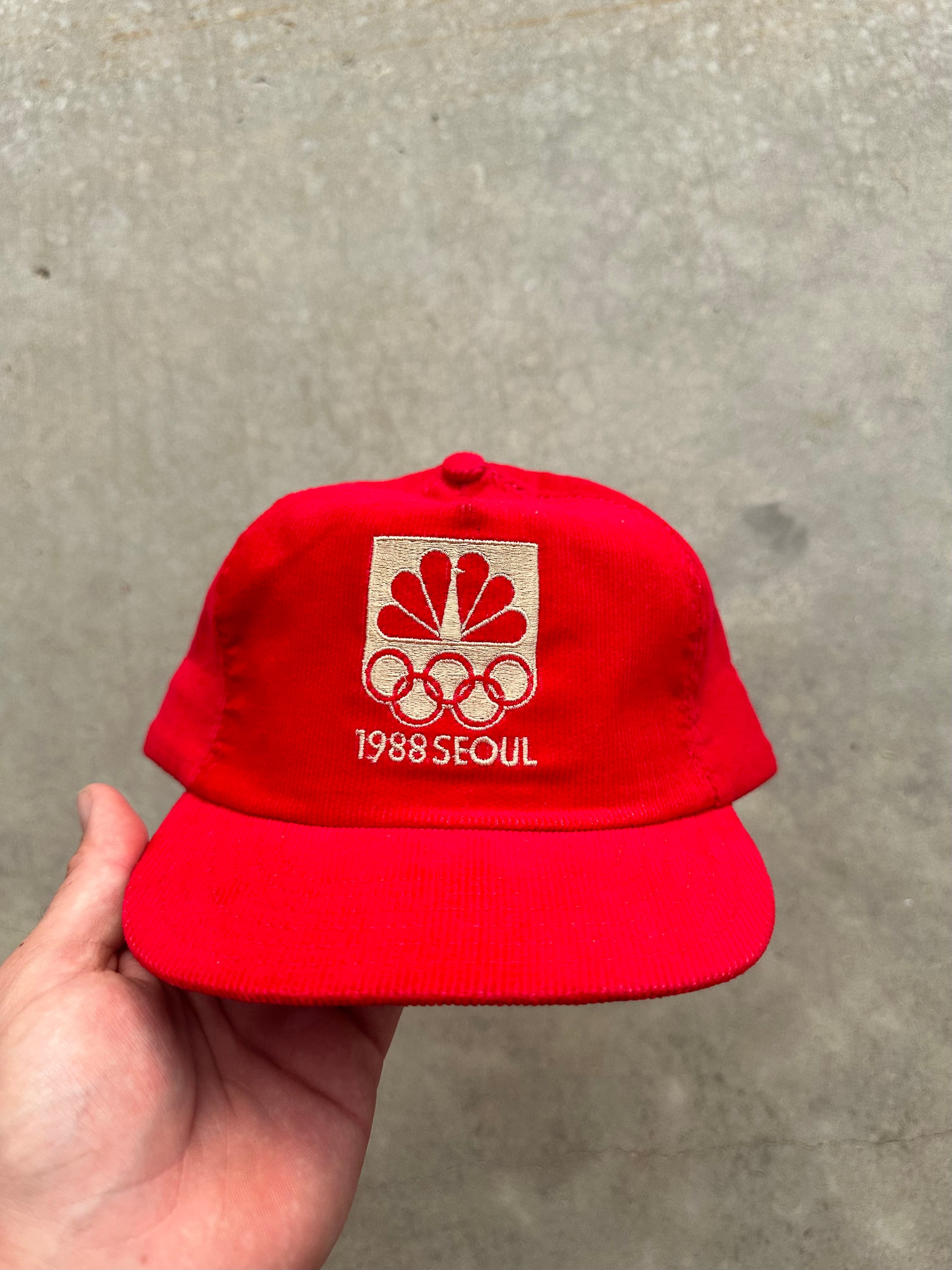 1988 Seoul Olympics Corduroy SnapBack Hat