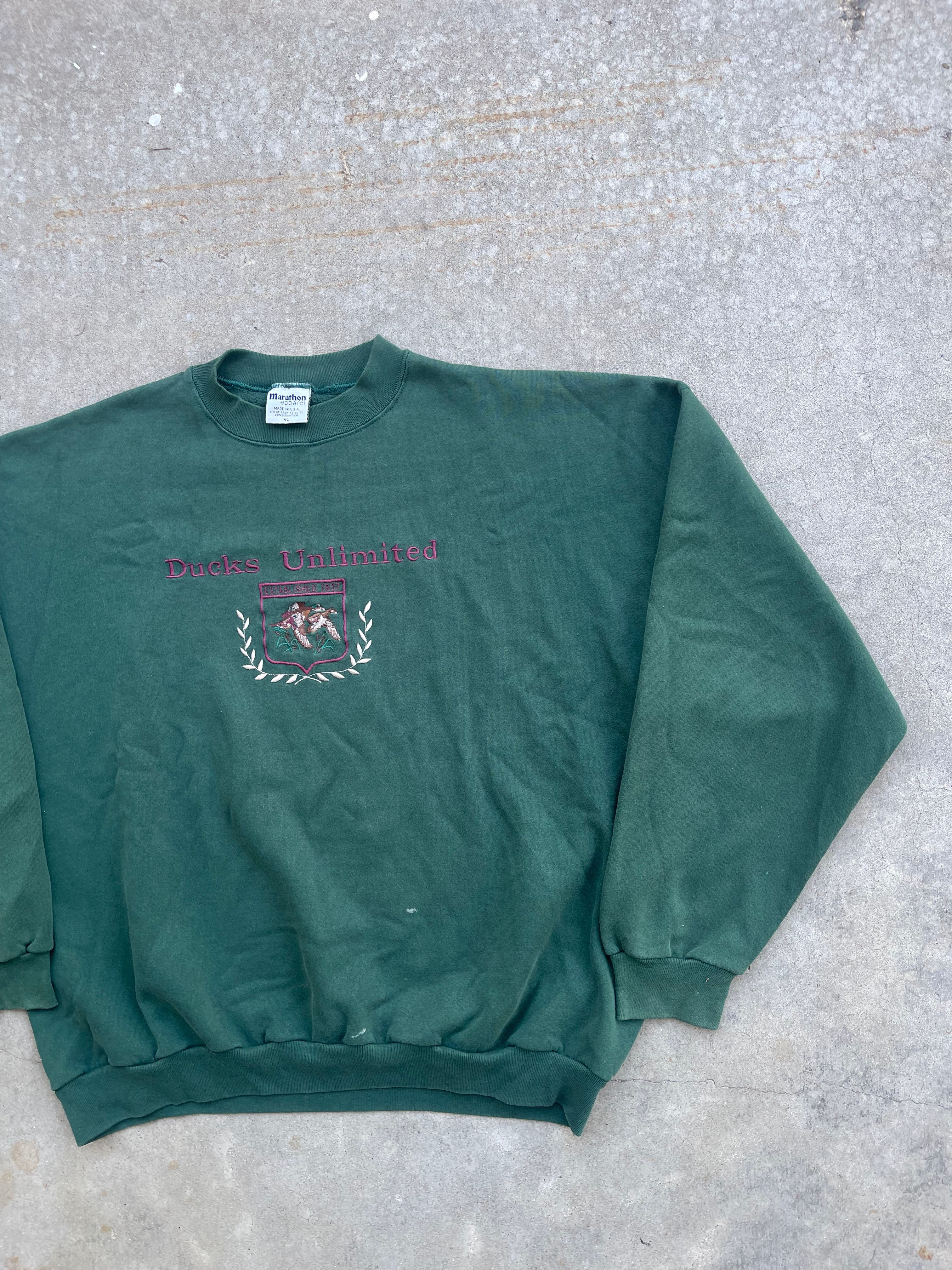 Vintage Ducks Unlimited Crewneck (XL)