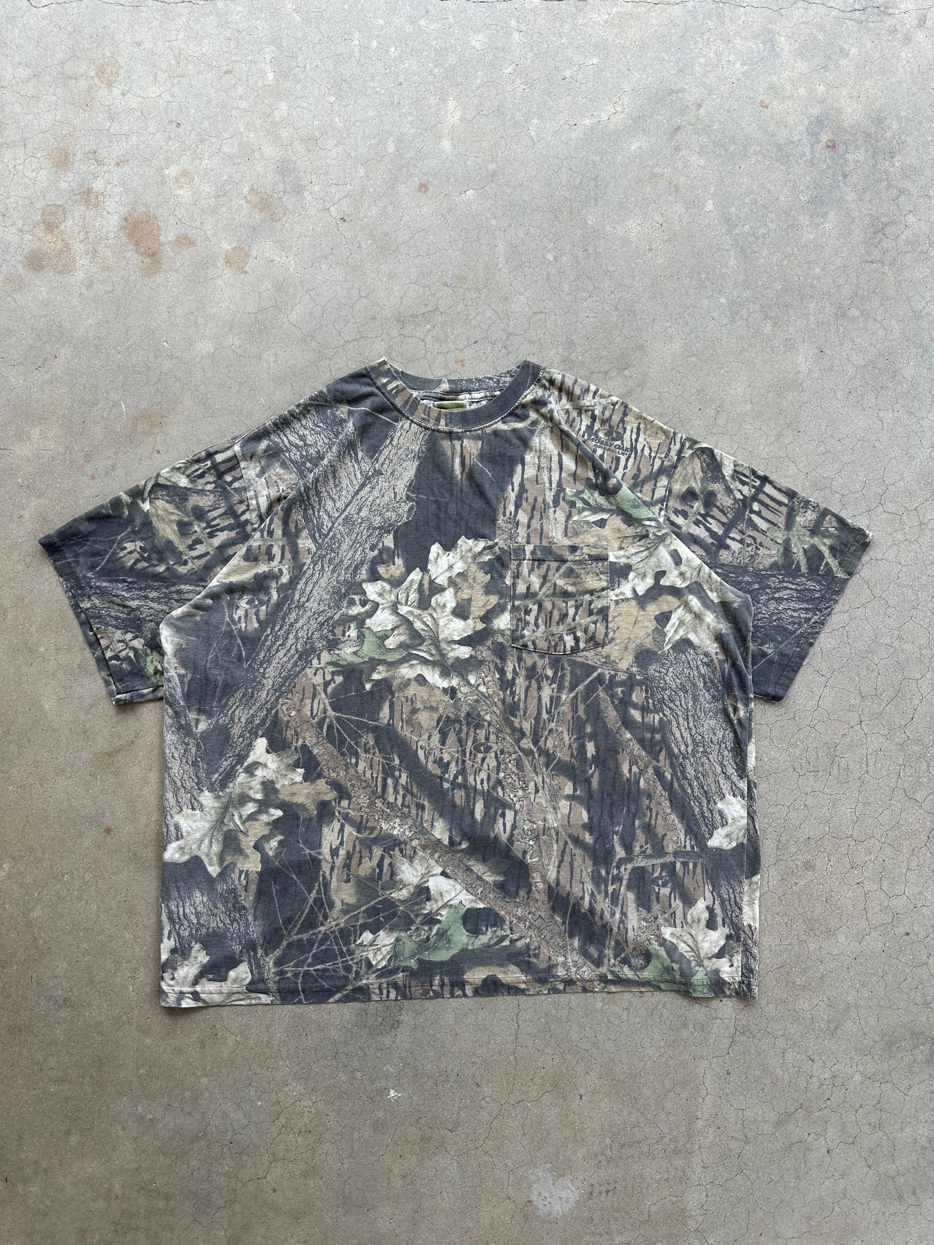 Vintage MossyOak Breakup Camo T-Shirt (XXL)