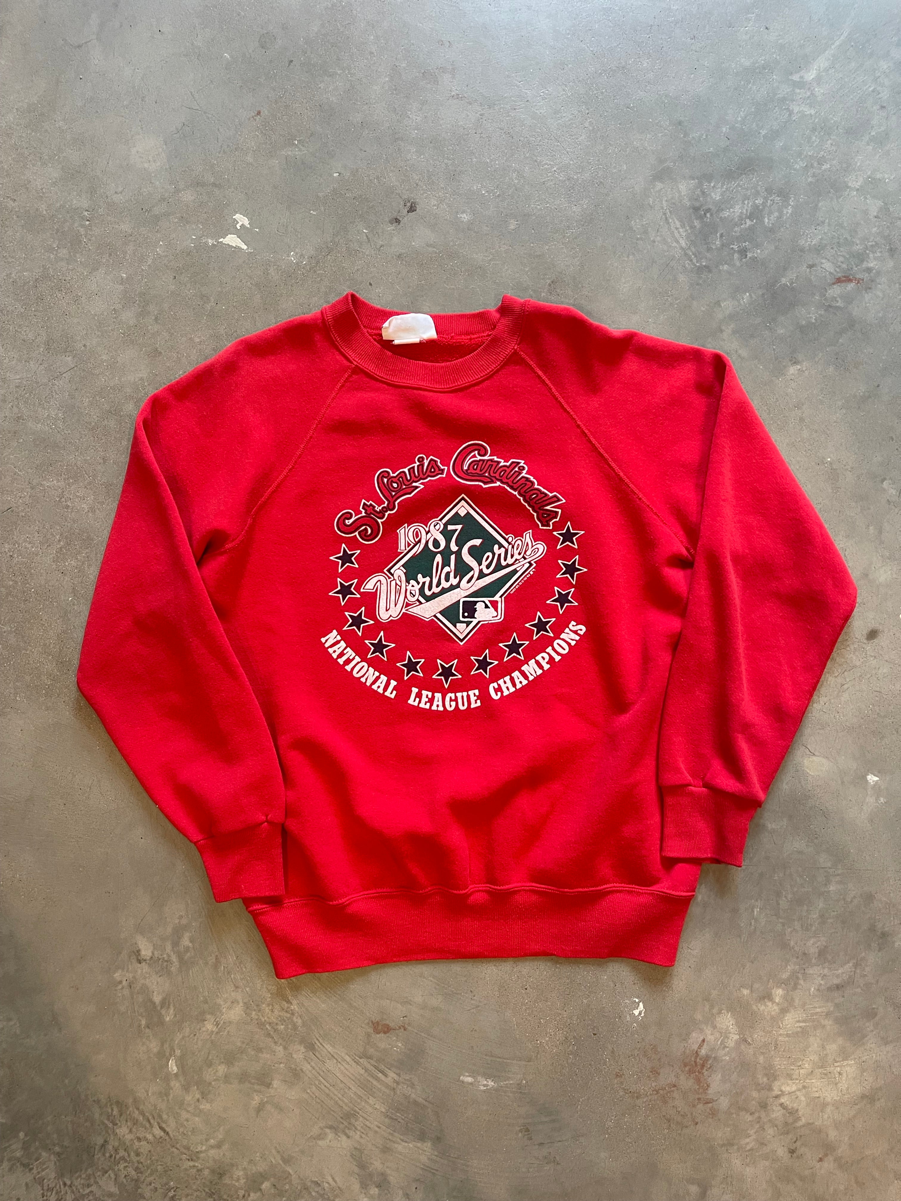 1987 St. Louis Cardinals World Series Crewneck (M)